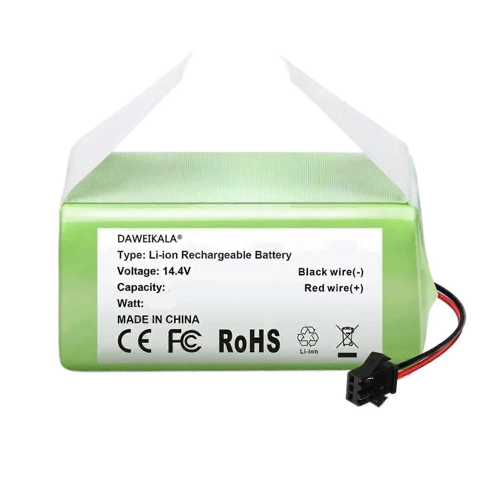 Robot Vacuum Cleaner Lithium Ion Battery Replacement 14.4V 3000mAh For 990 1090