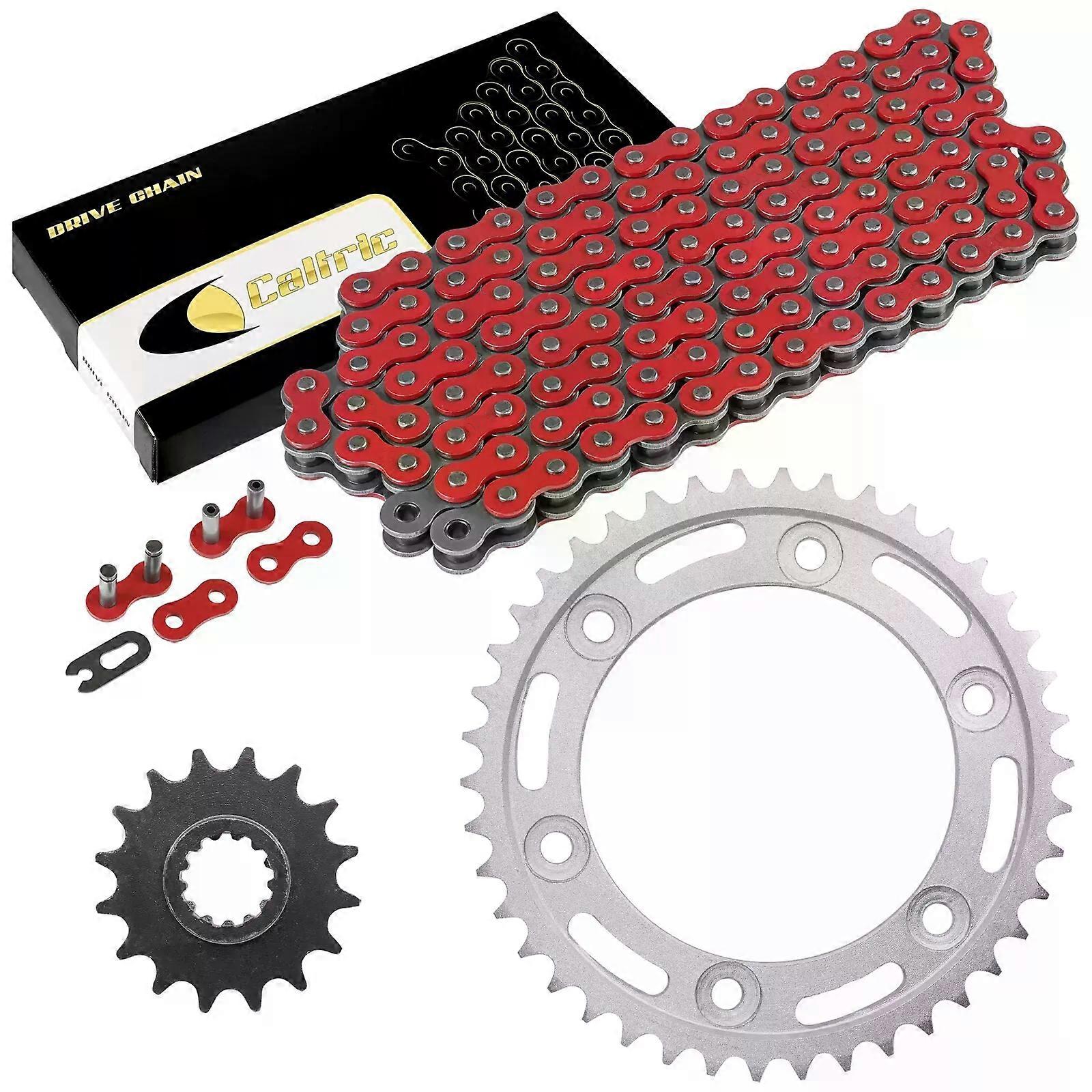 Red Drive Chain And Sprocket Kit for Honda CBR900RR 2000-2003 525-Chain NO.97713