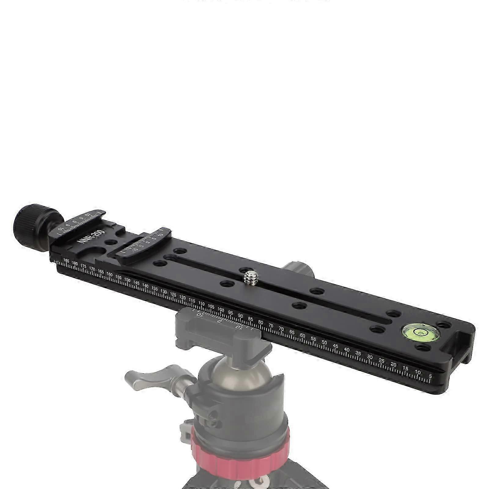 2025 Camera Rail Nodal Slide 200mm Quick Release Plate Clamp with D-Ring Screws Compatible with Garmin Xero C1