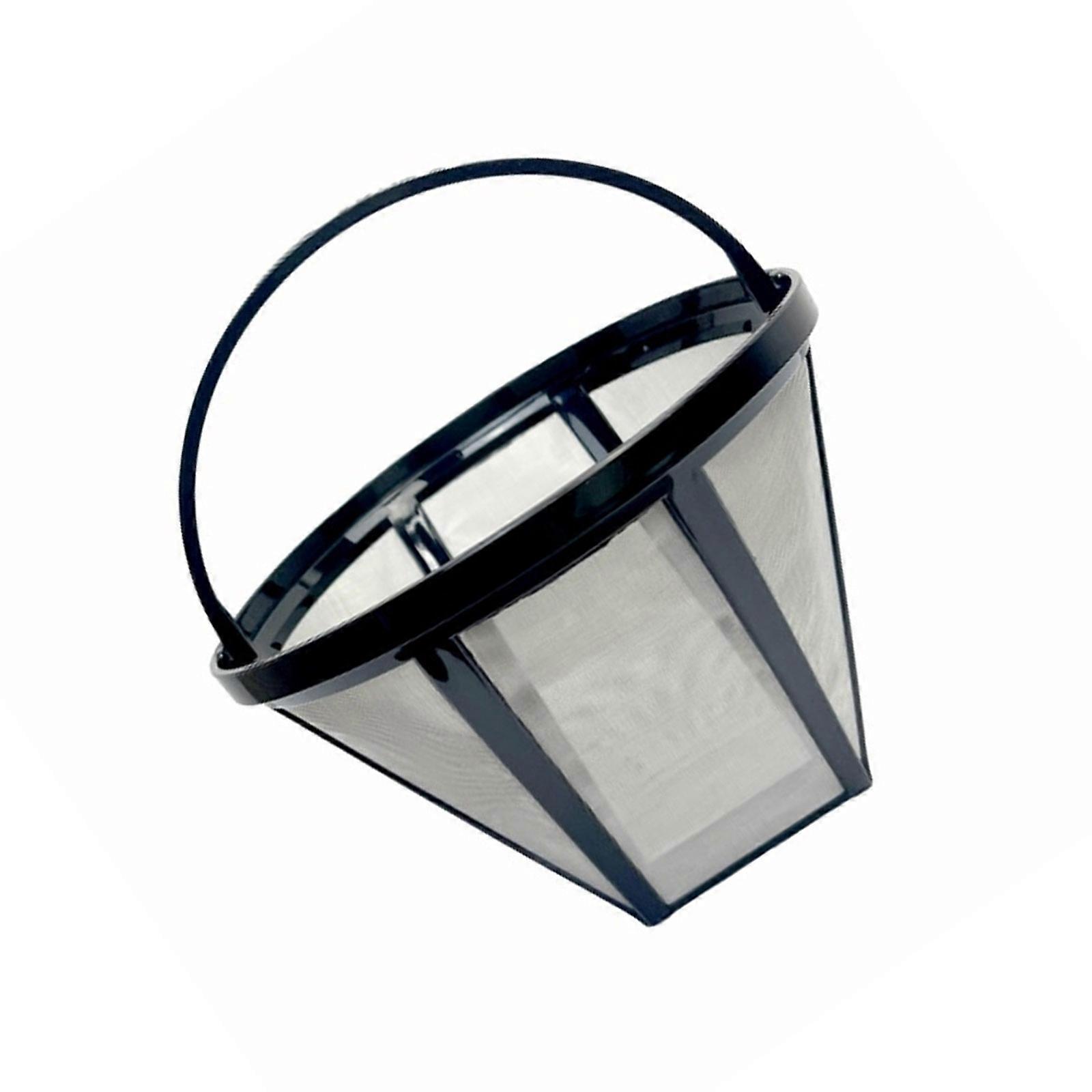 Fine Meshes Coffee Filter Basket With Comfortable Grip Handle Multifunctional Brewing Tool Nonrust Steel Multicolor