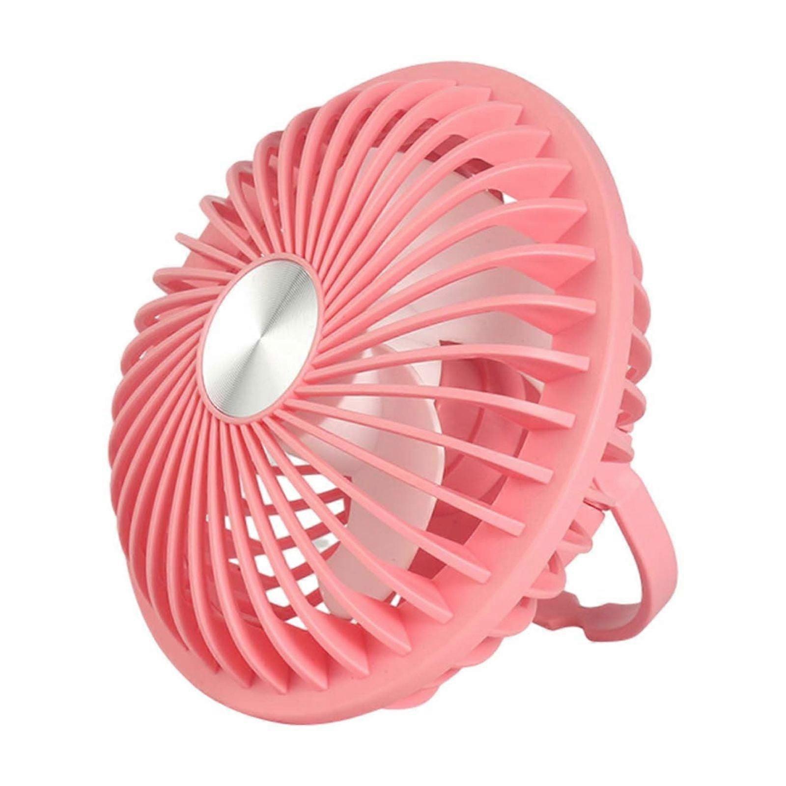 Yonrjhukm USB Rechargeable Fan Multi Function Silent Desktop Desktop Fan Hanging Small Ceiling Fan