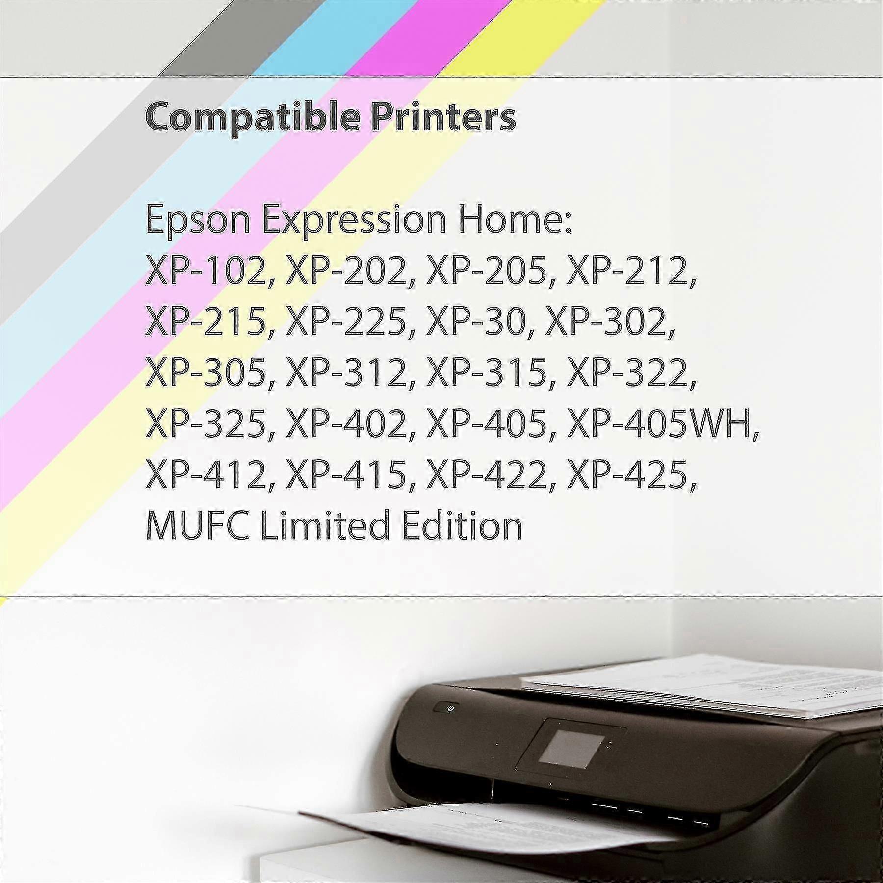 4 Cyan Ink Cartridges To Replace Epson T1812 (18xl Series) Compatible/non-oem From Go Inks