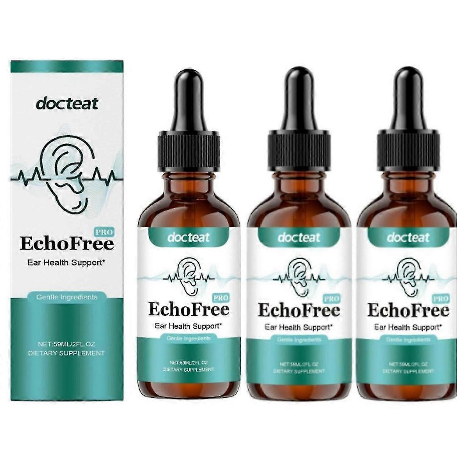 Tinnitus Relief Drops Echofree Ear Health Support