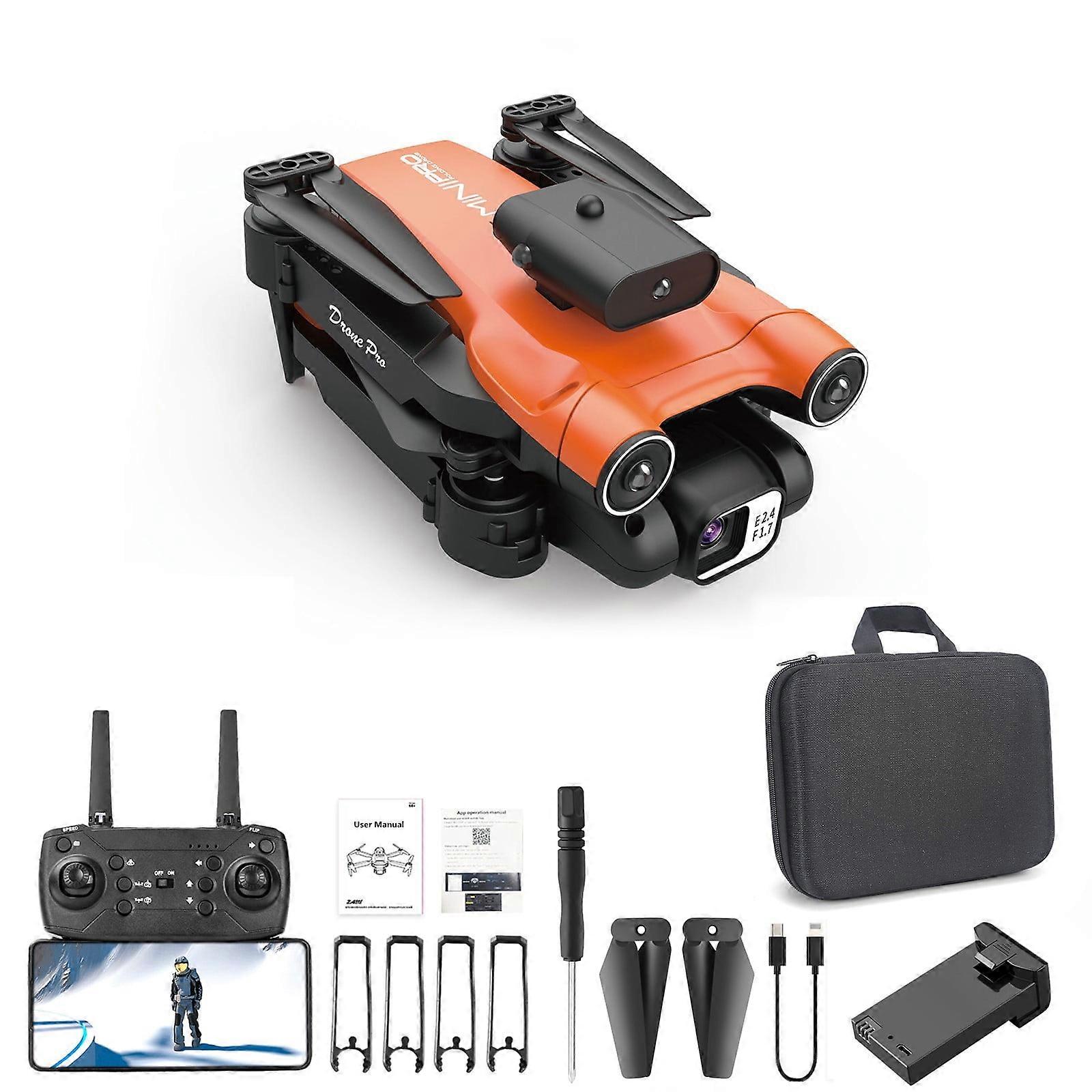 Jacenvly Kids WiFi FPV Drone with Dual 1080P HD Camera, Altitude Hold, Foldable RC Quadcopter, Circle & Route Fly, Headless Mode