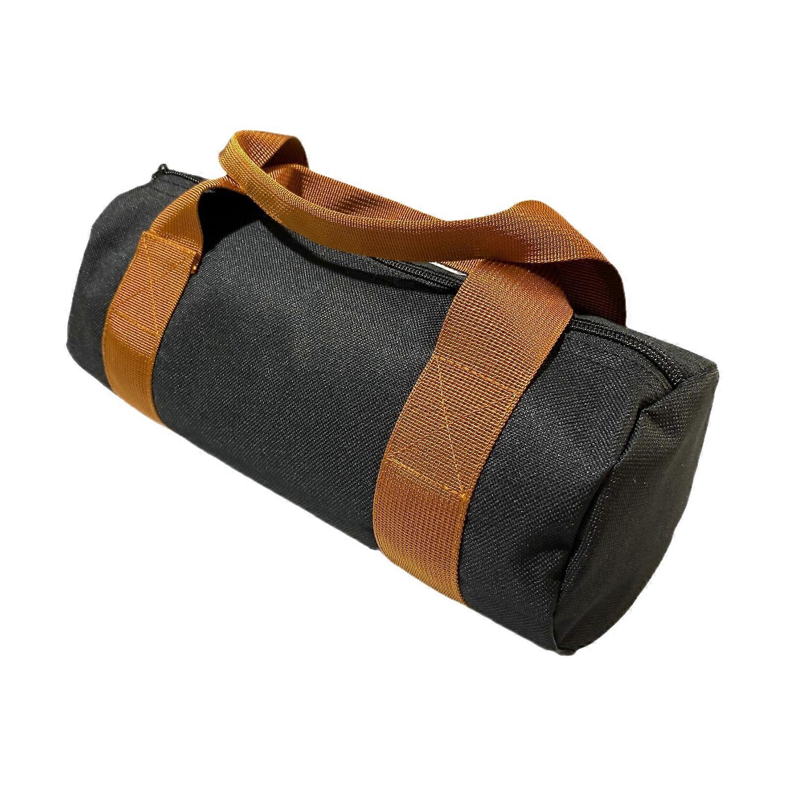 Sturdy Polyester Tool Bag for Electricians and DIY Enthusiasts with Multiple Compartments and Reflective Strips  S