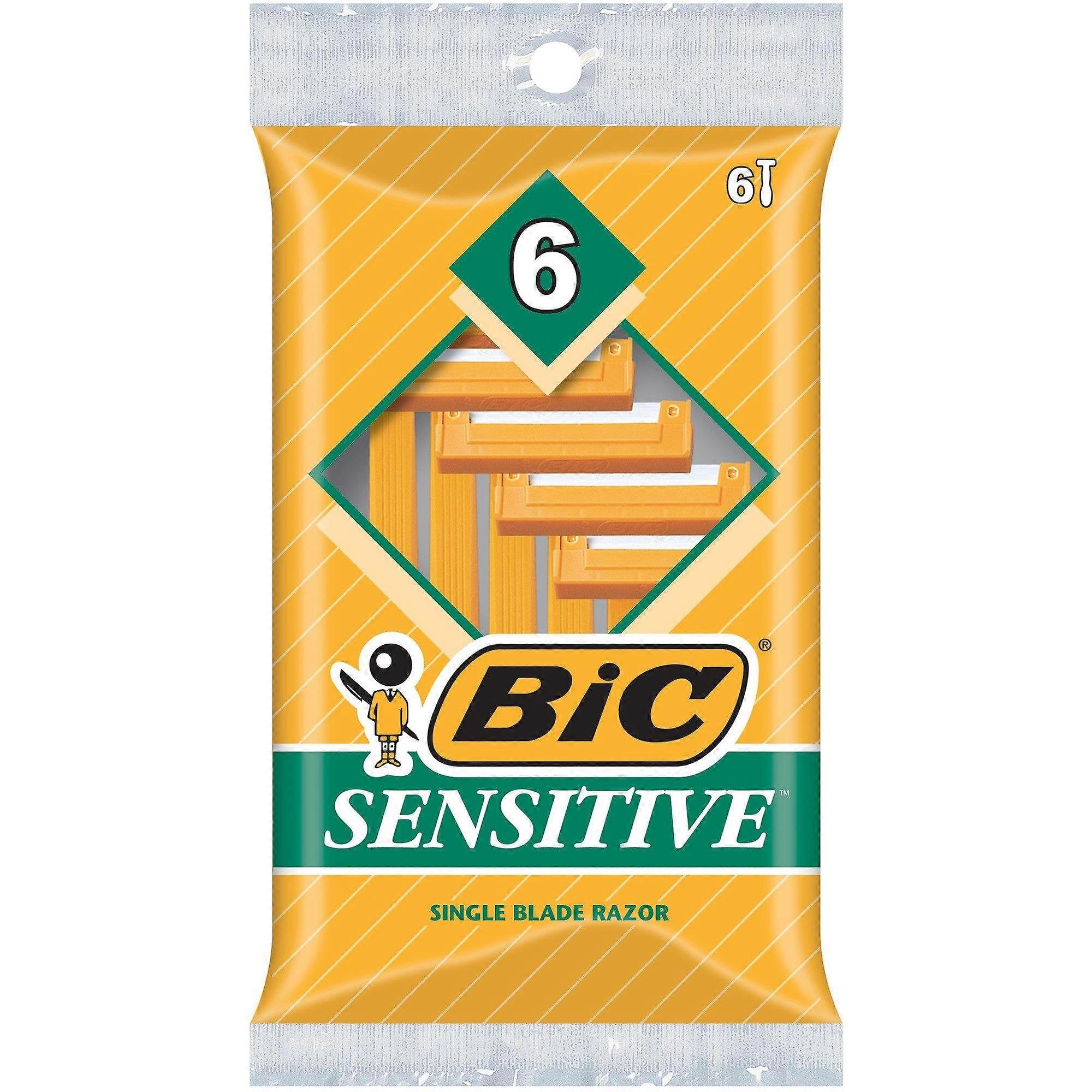Bic Shavers Sensitive, 6 stuks