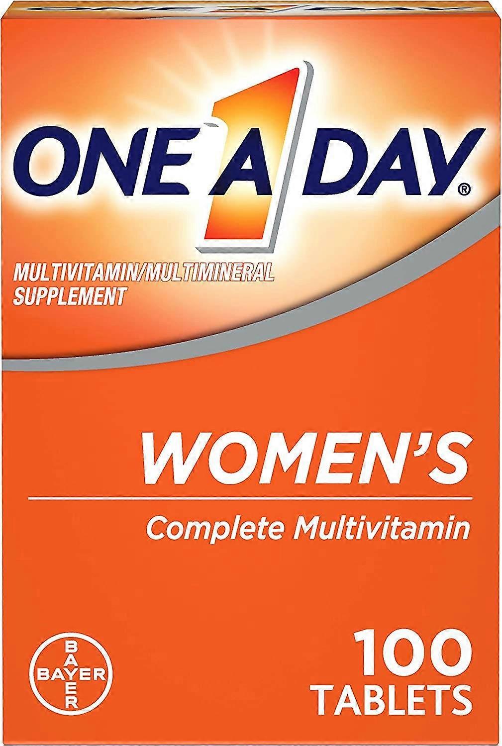 One A Day Women's Multivitamin Supplement, Tablets, 100 Ea