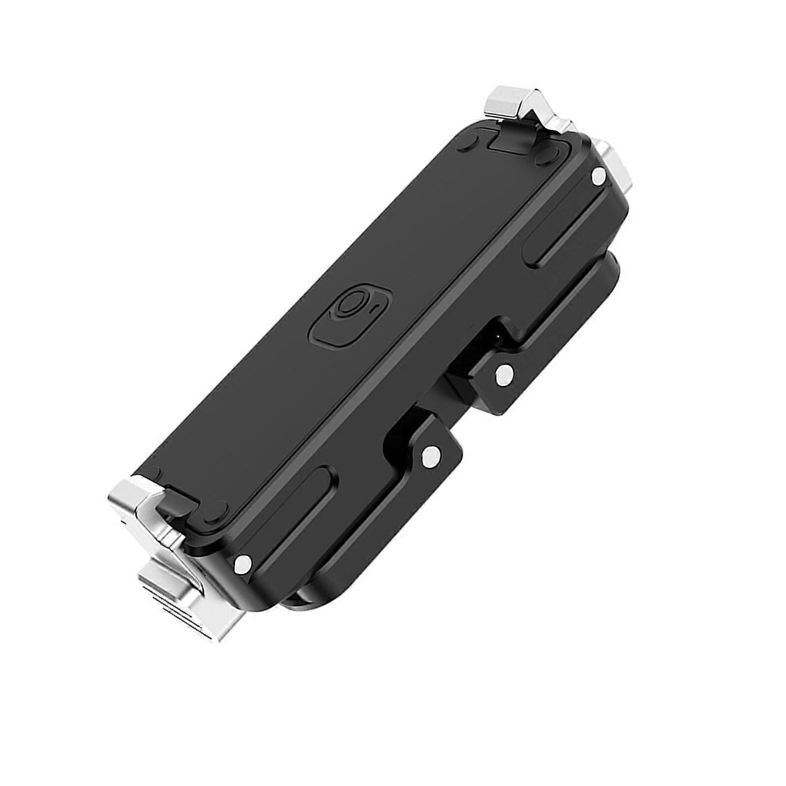 Universal Magnetic Camera Mount Adapter With Secure Locking Mechanism Foldable 1/4 Screw Base Aluminum For Action Shot Multicolor