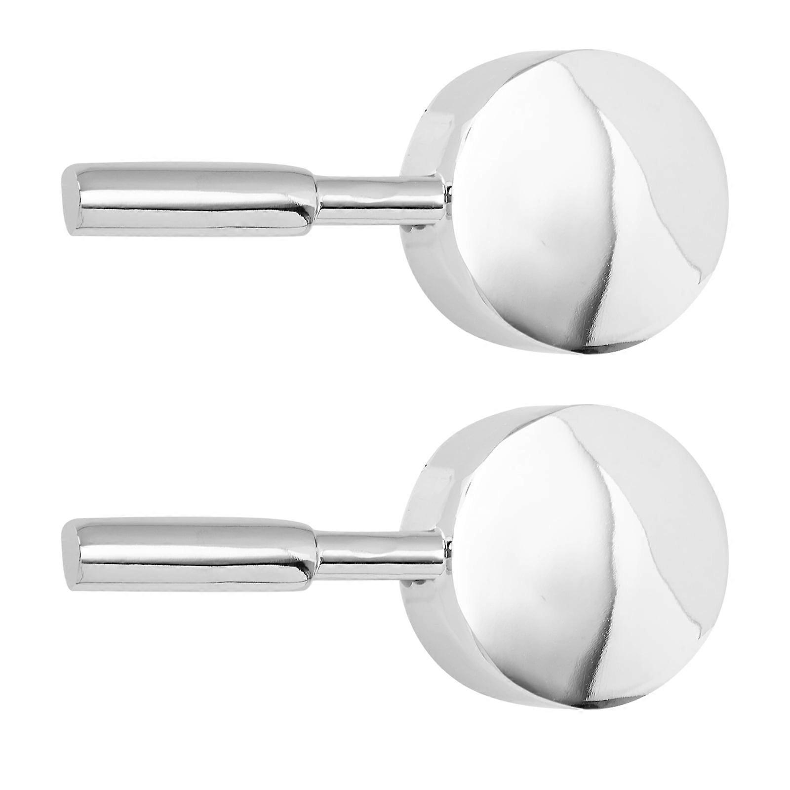 Faucet Bath Taps 2 Sets Kitchen Handle Water Valves Single Alloy