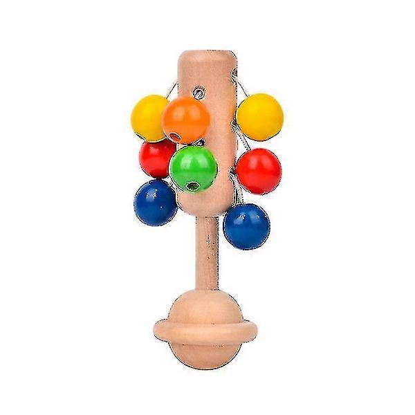 Trerangle regnbuerangler, babyrangler, baby tidlig utdanningsleketøy Db yc