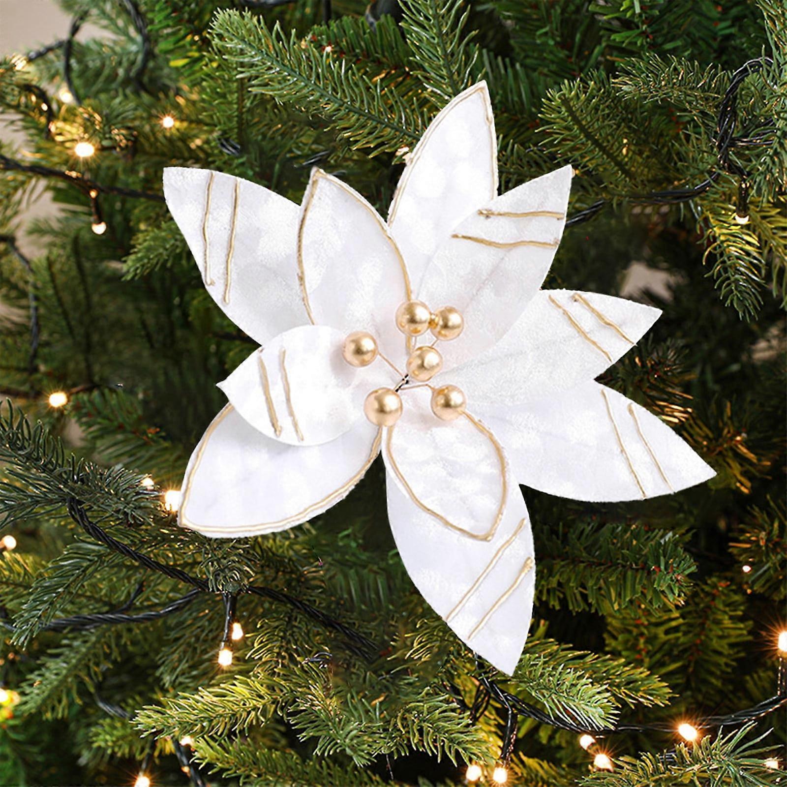 Kcavykas Christmas Flower Arrangement, Artificial Tree Decor, Compatible with Christmas Scene Layout, Up to 60% Off