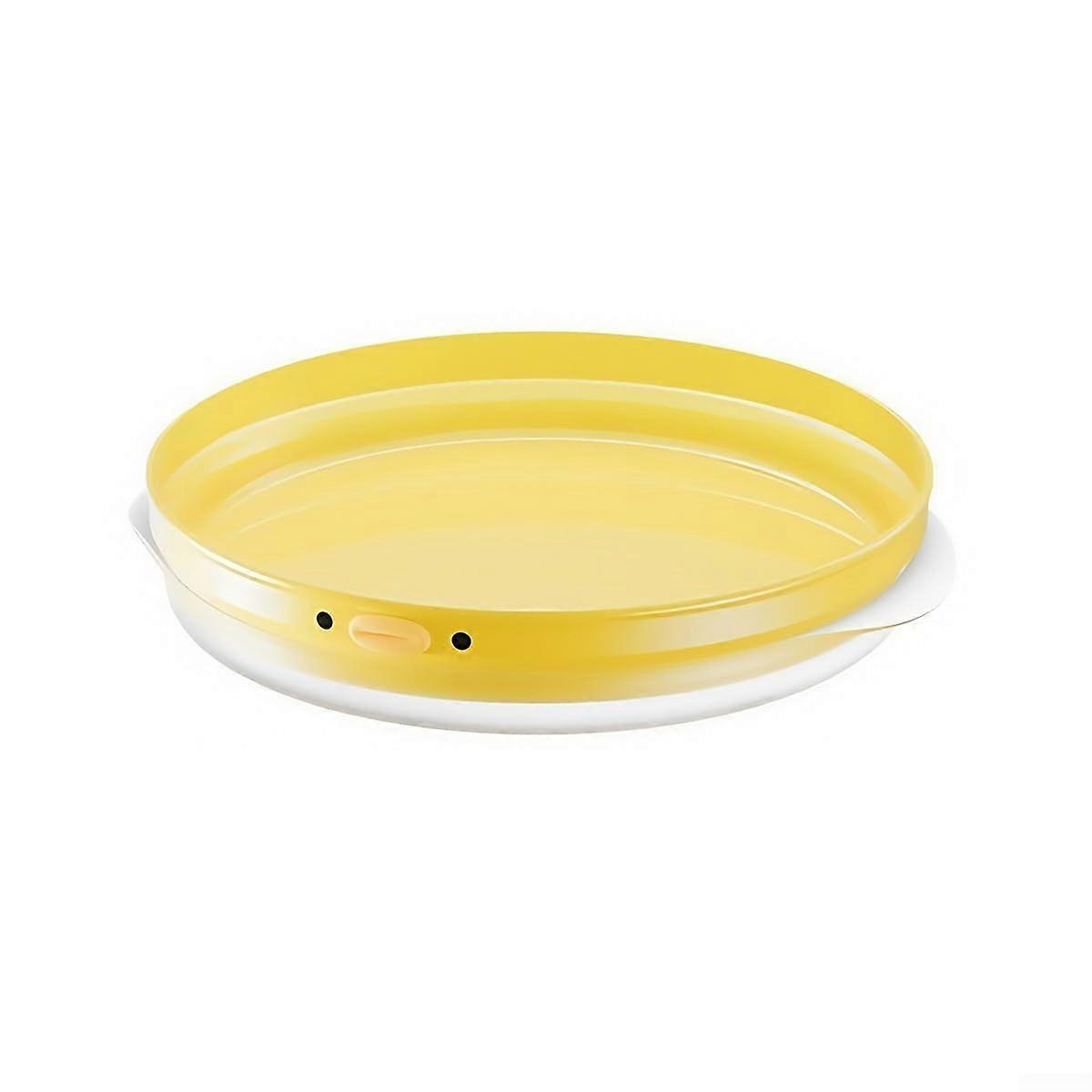 Lazy Susan Turntable Organizer 12 Inch Rotating Storage Tray for Kitchen Spices and Cosmetics Plastic