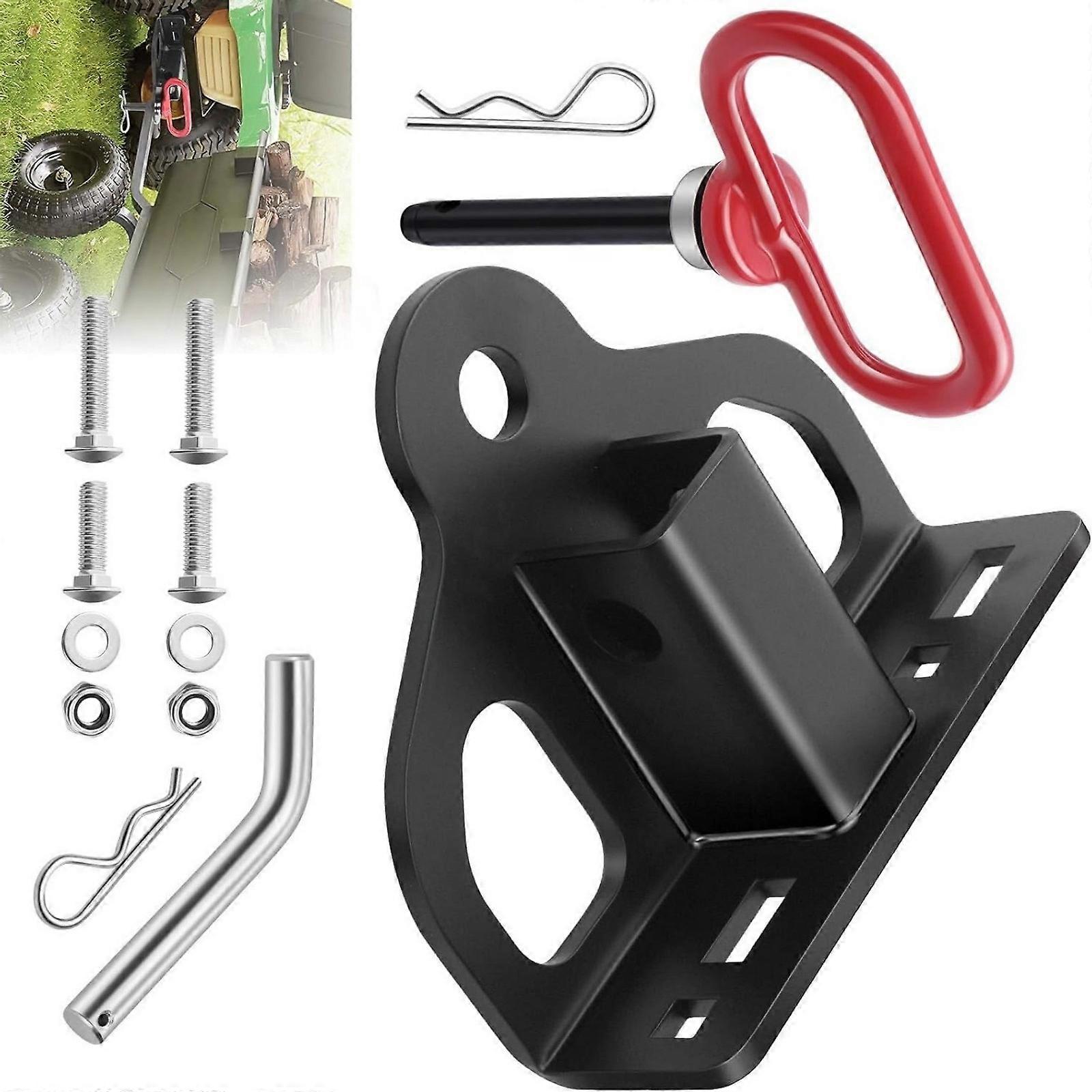 Sturdy Metal Trailer Attachment Point 7000Lbs Capacity Bolt On Trailer Hitch Receivers Use For Trucks RVs ATVs Multicolor