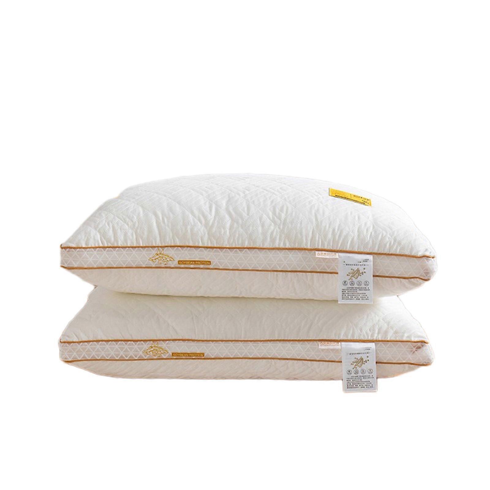 Pillow Large, Hotel Quality Sleeping Pillow, Supportive And Comfortable, Soft And Comfortable, Suitable For Supine, Prone Or Side Sleepers