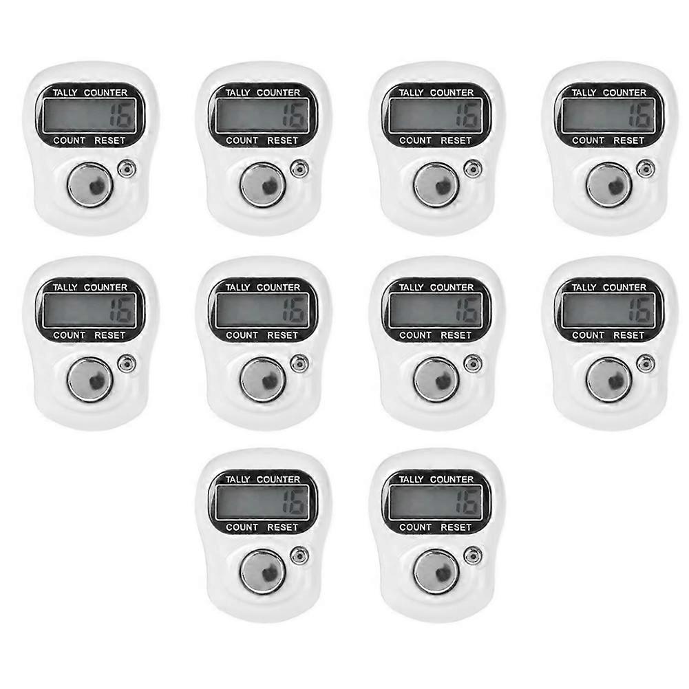 Kitchen Timer LED Finger Ring Counter Mini Quick Response Adjustable Circle LCD Display Counter