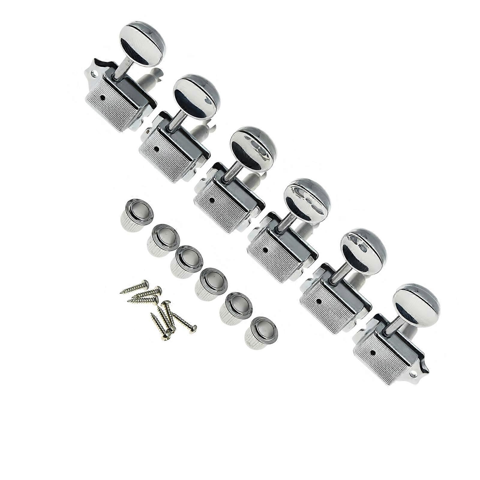 Pack of 6 Guitar Tailpiece Pegs Perfect for Various Use in Different Playing Environment with Enhancing Durability  Silver