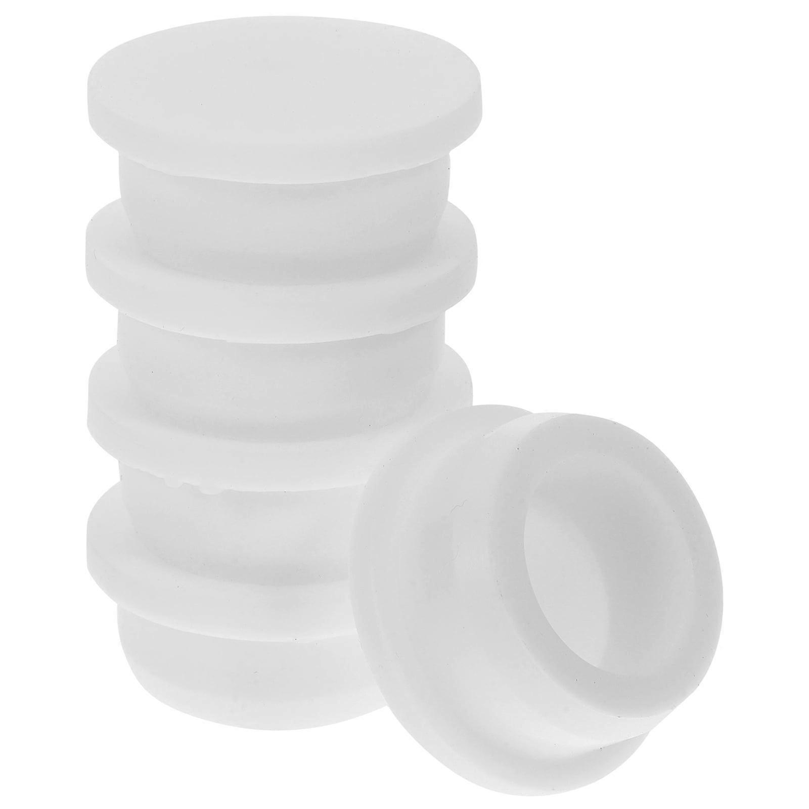 5 Pcs Silicone Stopper Reusable Flower Pot Solid Plugs Bottle Stoppers Small Size