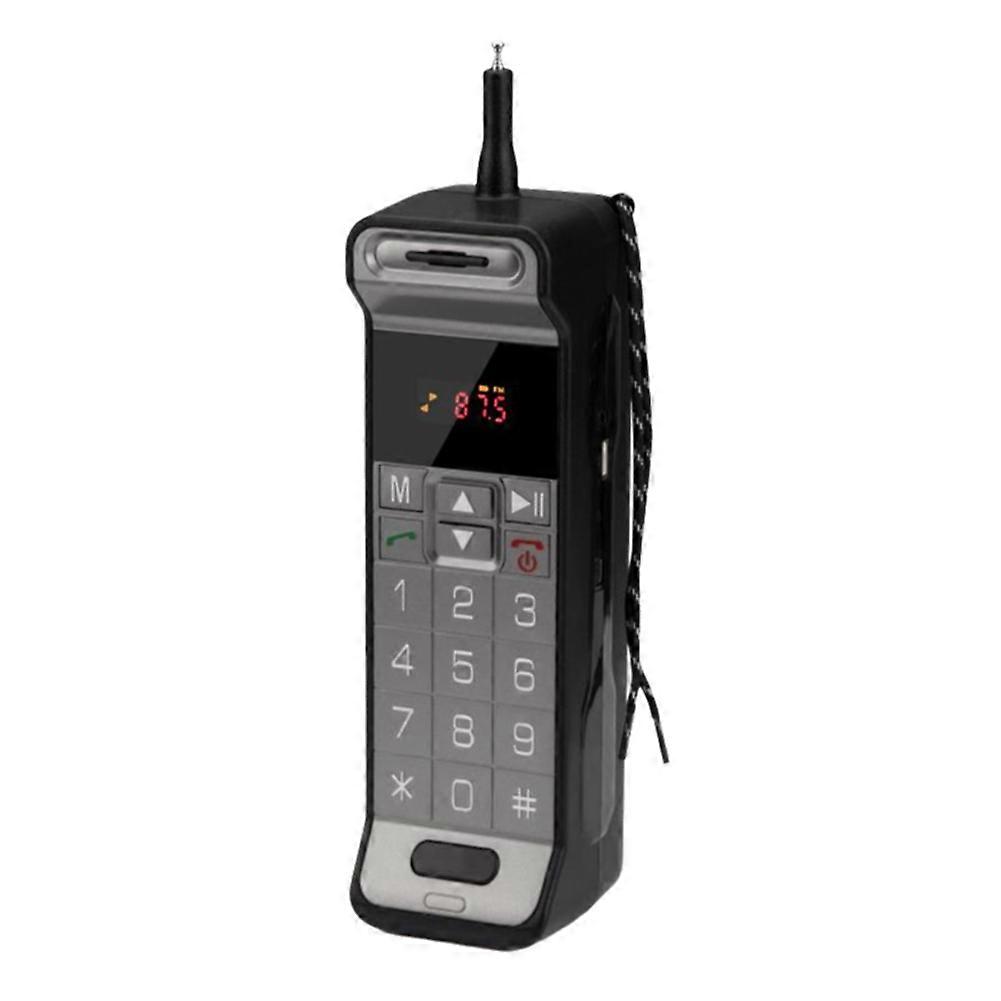 Classic Mobile Phone Design Bluetooth Speaker Cellphone Speaker Outdoor Wireless Cellular Phone Bluetooth Speaker A