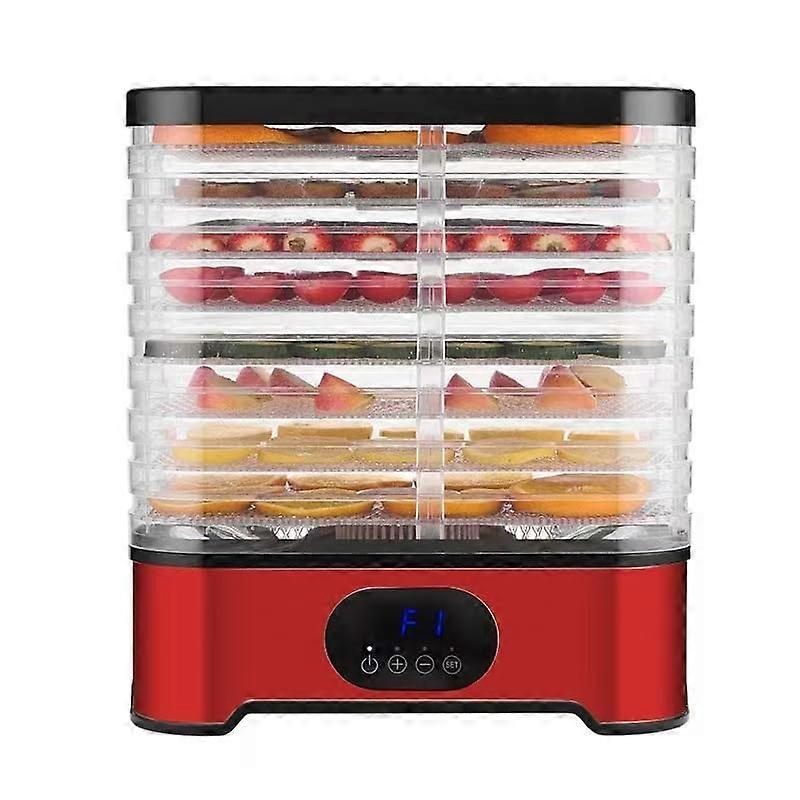 Food Dehydrator 8Tier Electric Fruit Dryer 4270℃ Temp Control 172H Timer BPA for Jerky Herbs Vegetables Snacks