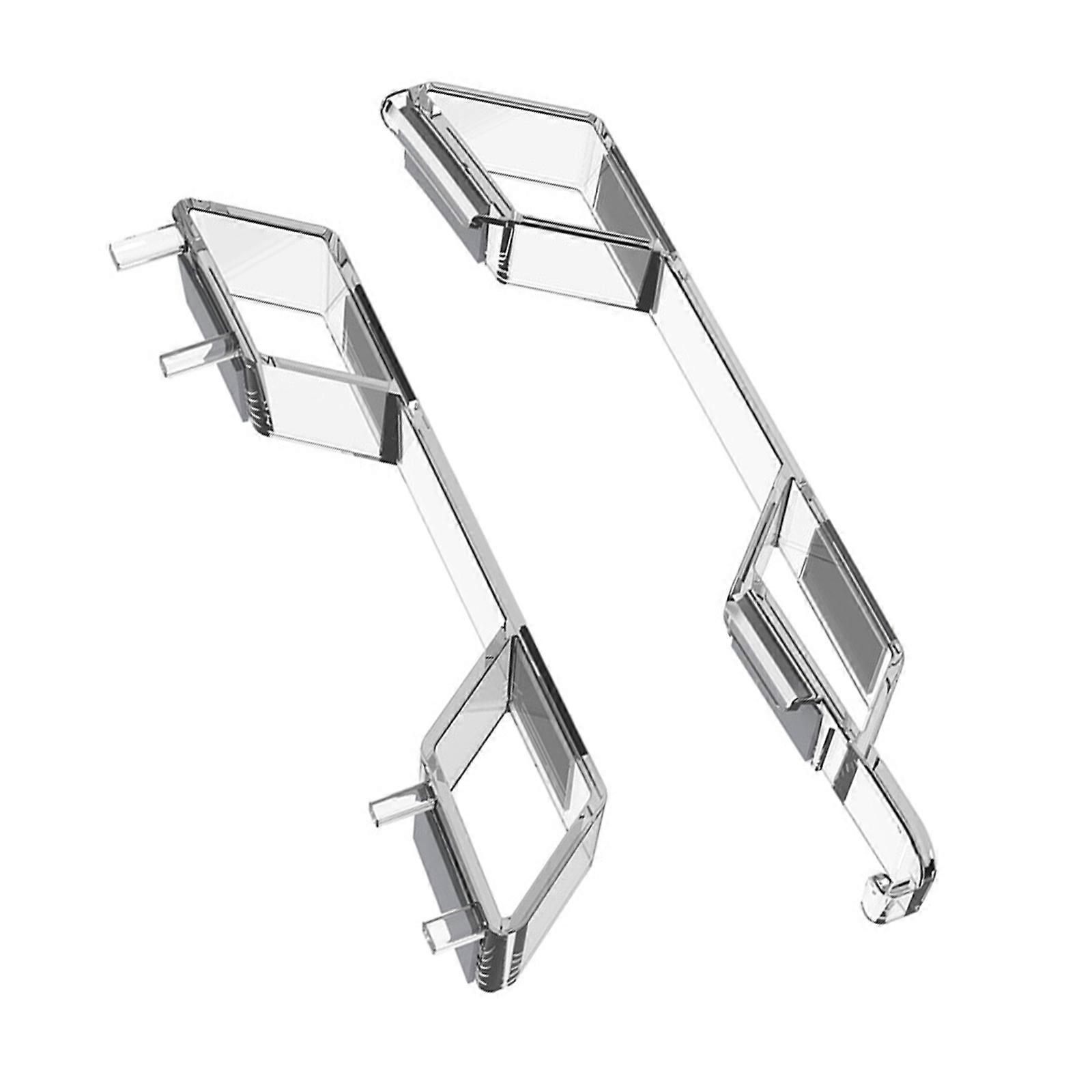 Horizontal Game Host Mount Stand for Slim Disc & Digital Edition Game Consoles Host Holder Mount Base Holder  Clear