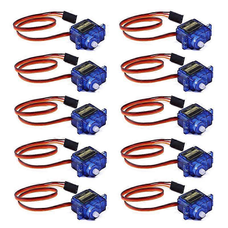 10X Micro SG90 Servo Motor 9G For RC Helicopter Airplane Arduino Control Mini