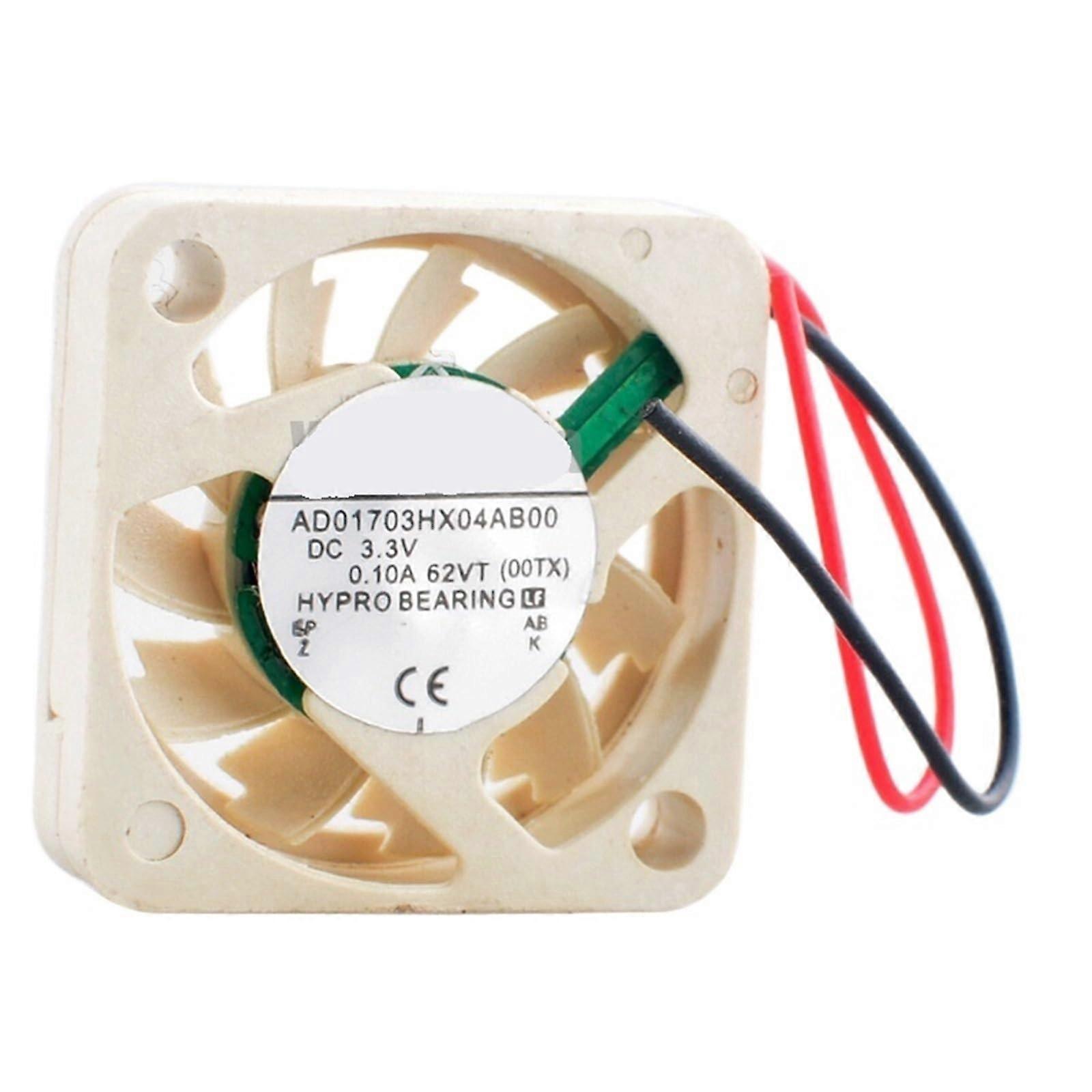 17mm DC 3.3V Mini Cooling Fan for Camera Projector Computer, Low Noise and Efficient Heat Dissipation