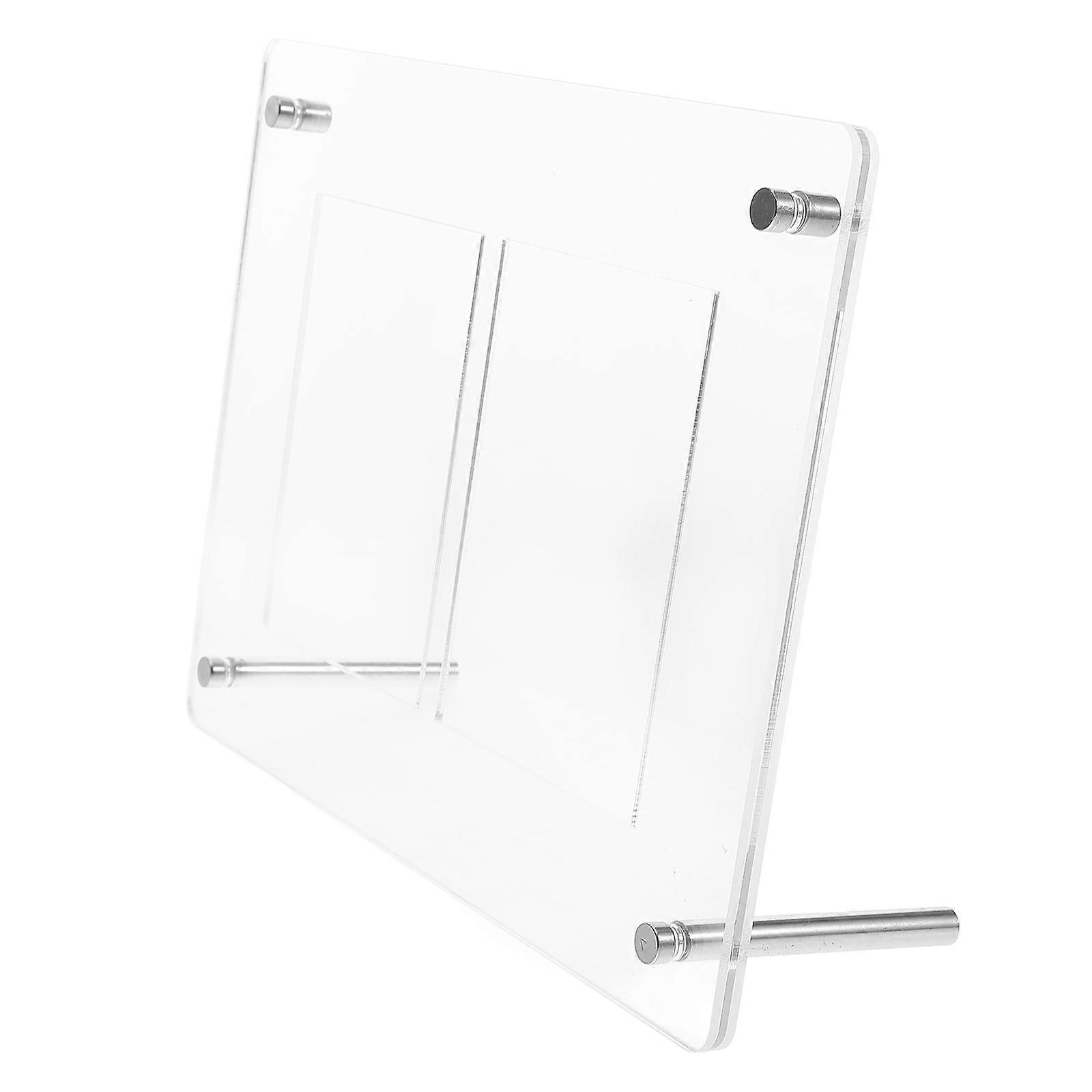 Transparent Trading Card Frame Holder for Display Stand