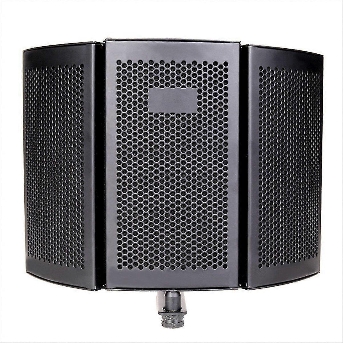 Three-Door Soundproof Cover Microphone Recording Studio Windproof Screen Professional Microphone Noi
