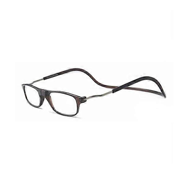 Reading Glasses with Magnetic Function Brown 2.5
