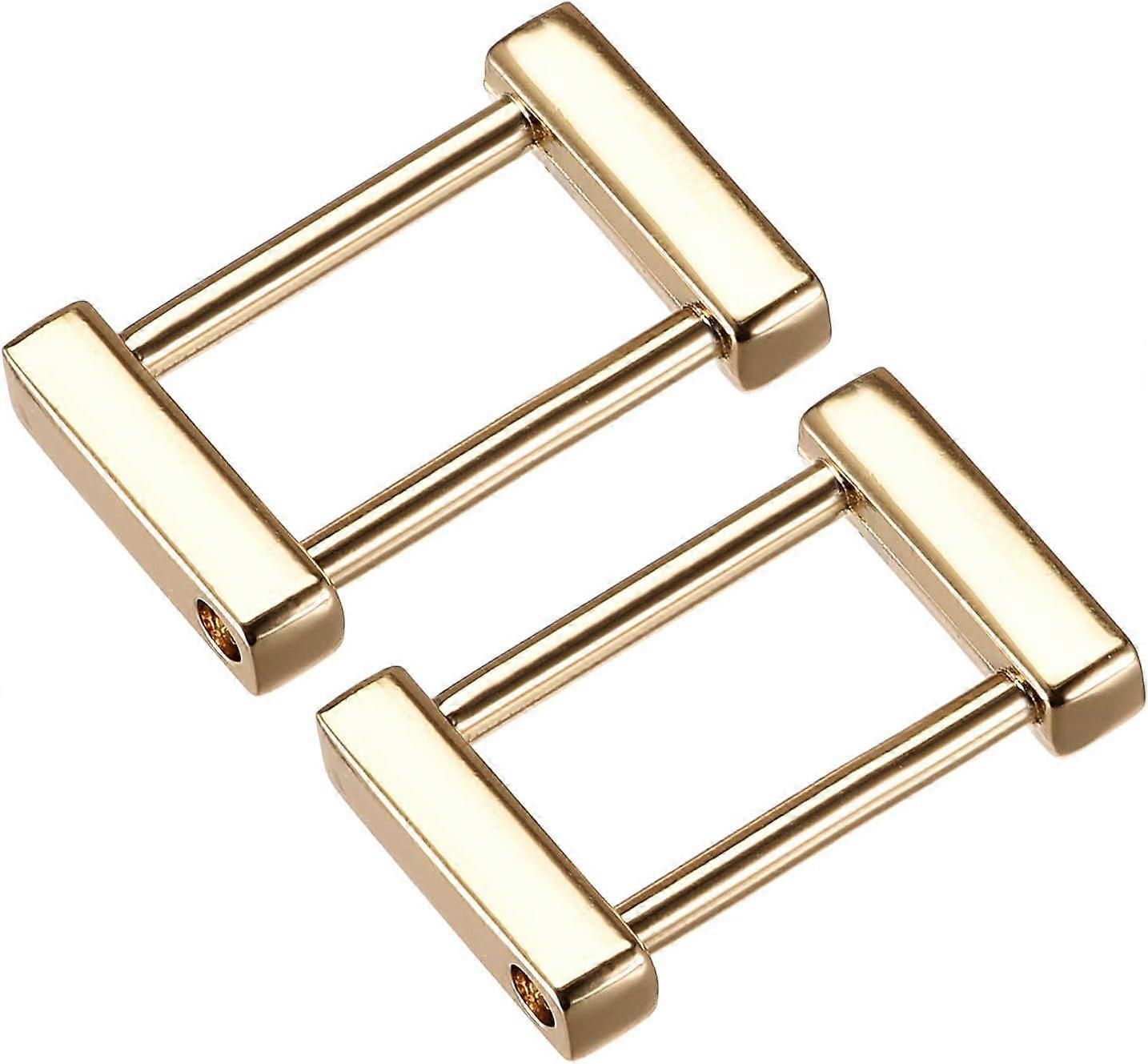 Rectangle Screw Ring Buckle, Rectangle Screw in Buckles Strap Connector Bags Loop for Purs