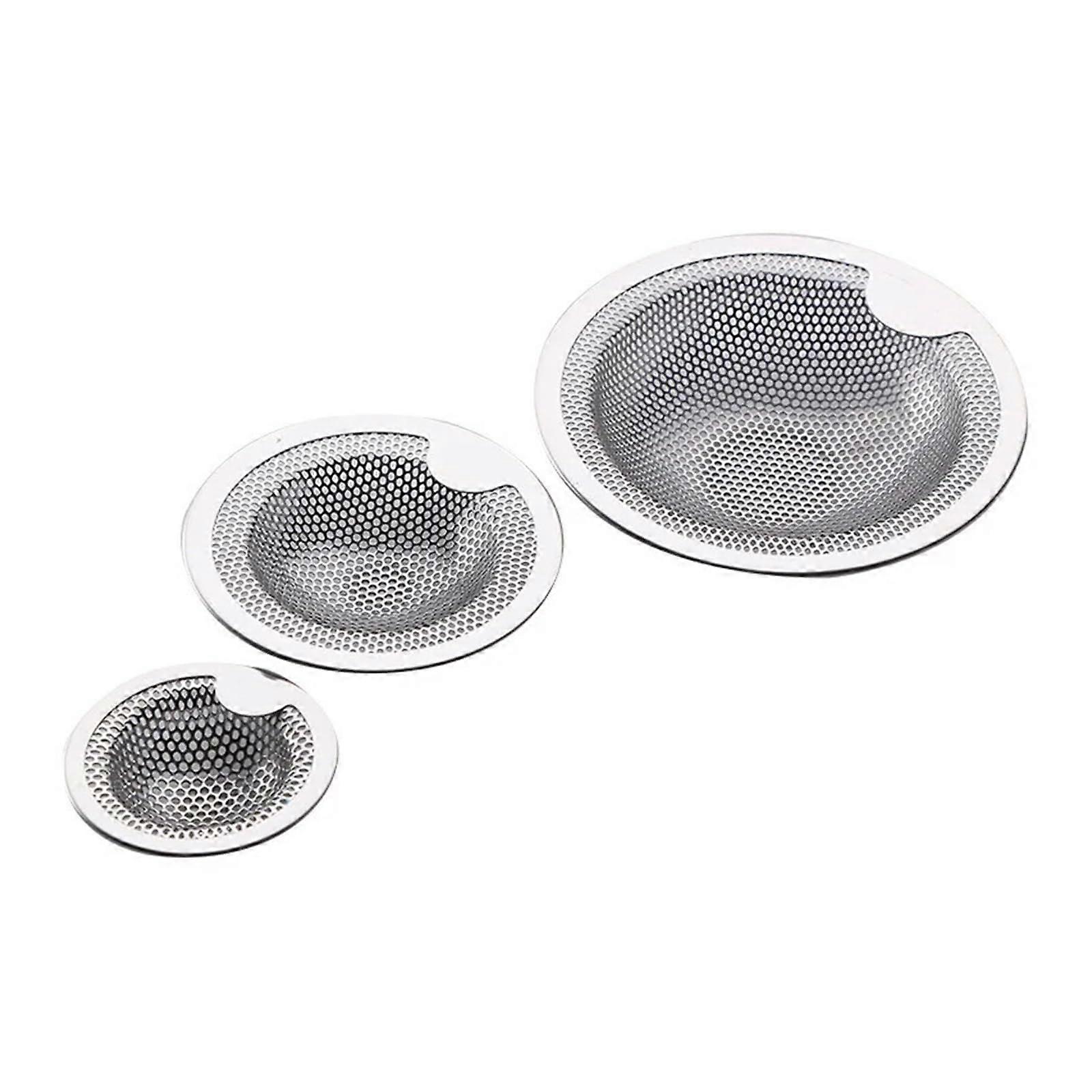 Stainless Steel Sink Strainer with Mesh Filter for Clog Prevention and Rust Drain Hair Catcher