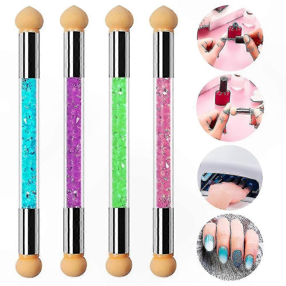 4-Pack Nail Art Sponges for Gradient Designs
