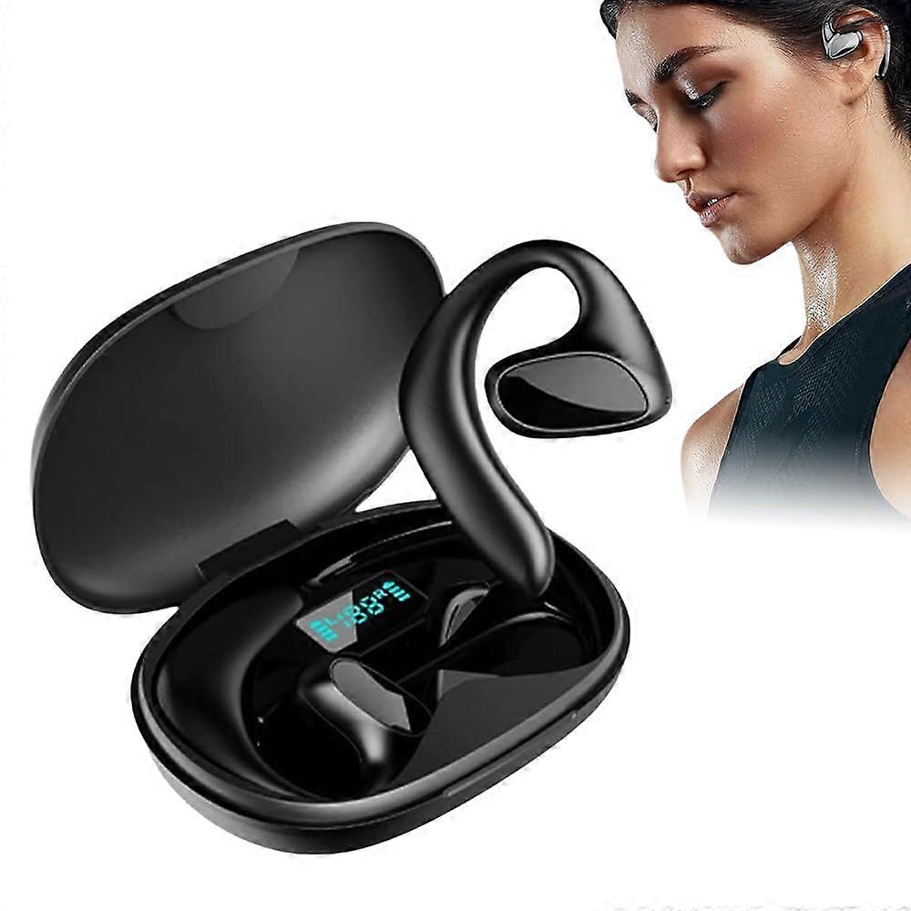Language Translator Earbuds with Instant Translation, Noise Reduction, Fast Charging, Black