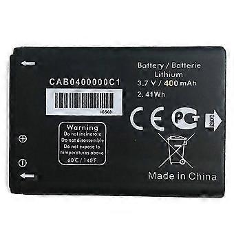 For Alcatel One Touch 3.70V 400mAh Rechargeable Lithium Battery Assembly (Encode: CAB0400000C1) (wit