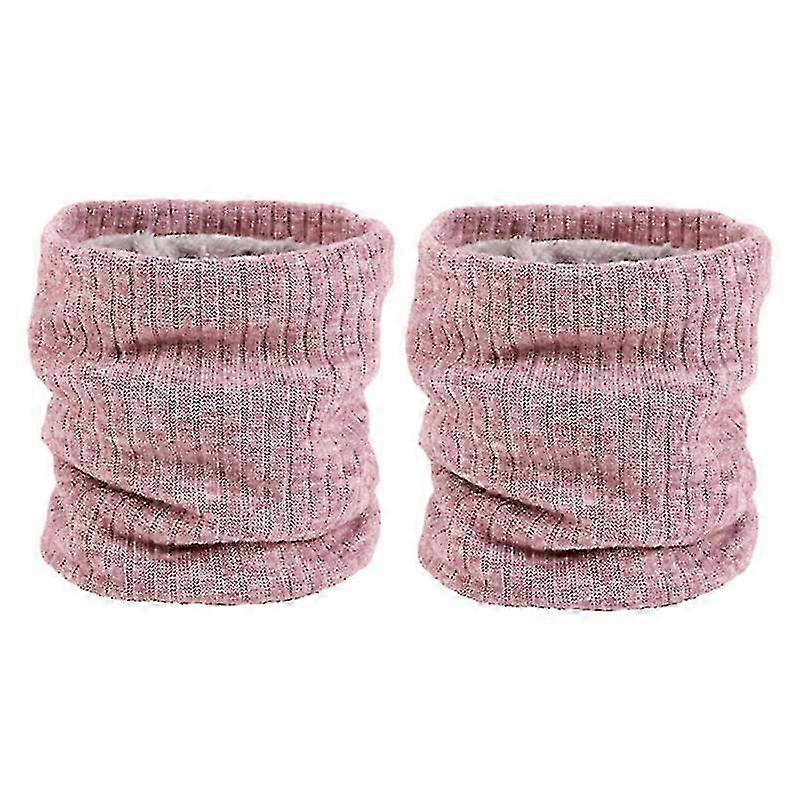 2pcs Knit Collar Scarf-c