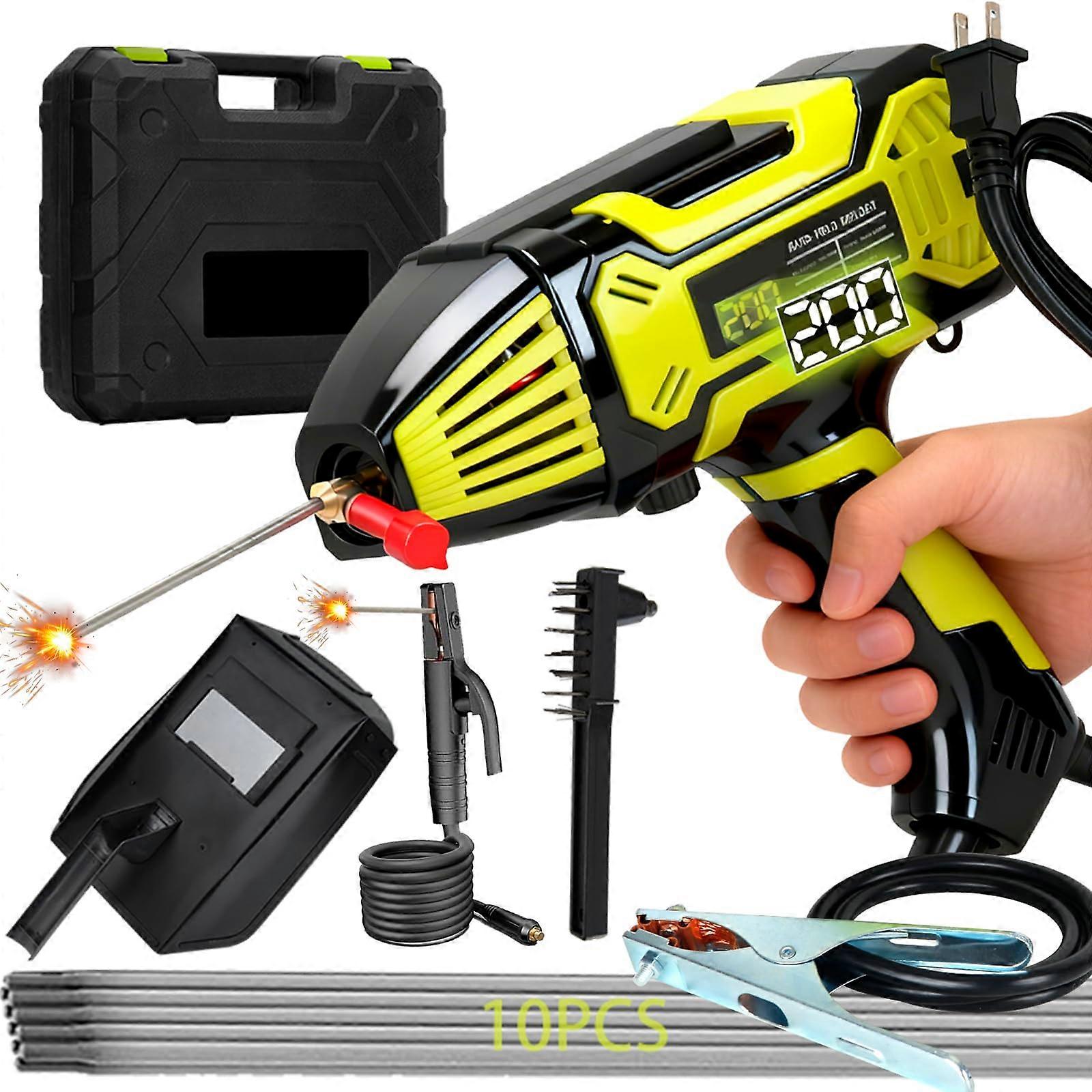 110V 200A ARC Welder Stick Welder with Digital Display, Variable Current, Hot Start, AntiStick Ref:6265