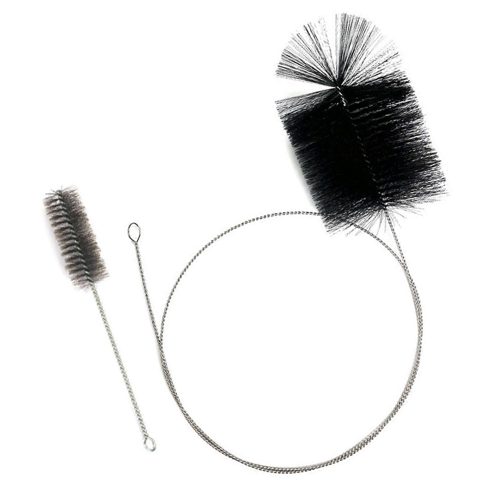 Telescoping Chimney Cleaning Tool With Interchangeable Brushes Stainless Steel For Efficient Soot Elimination Multicolor