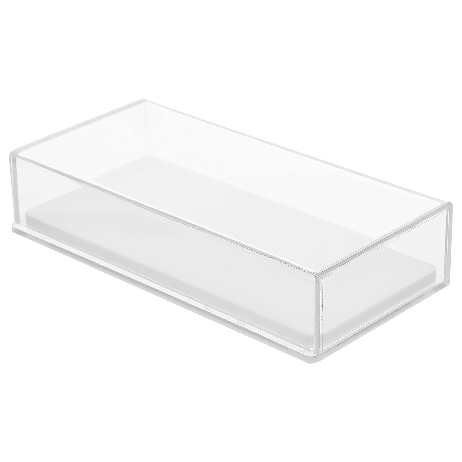 Transparent Eyelash Storage Case Acrylic False Lash Organizer