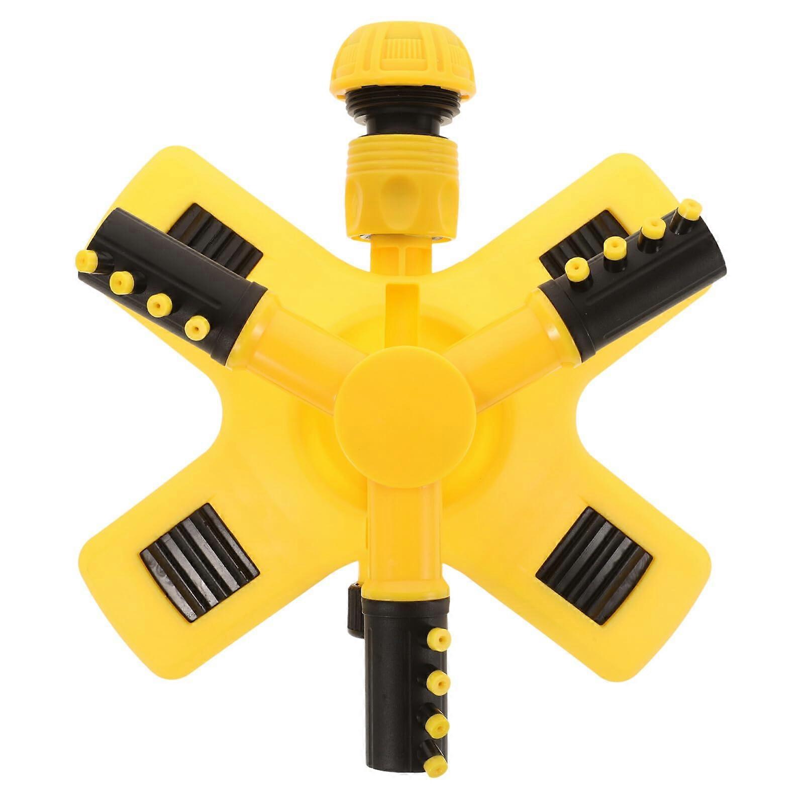 Automatic 360 Degree Garden Sprinkler with Stable Tripod Base for Efficient Lawn Irrigation