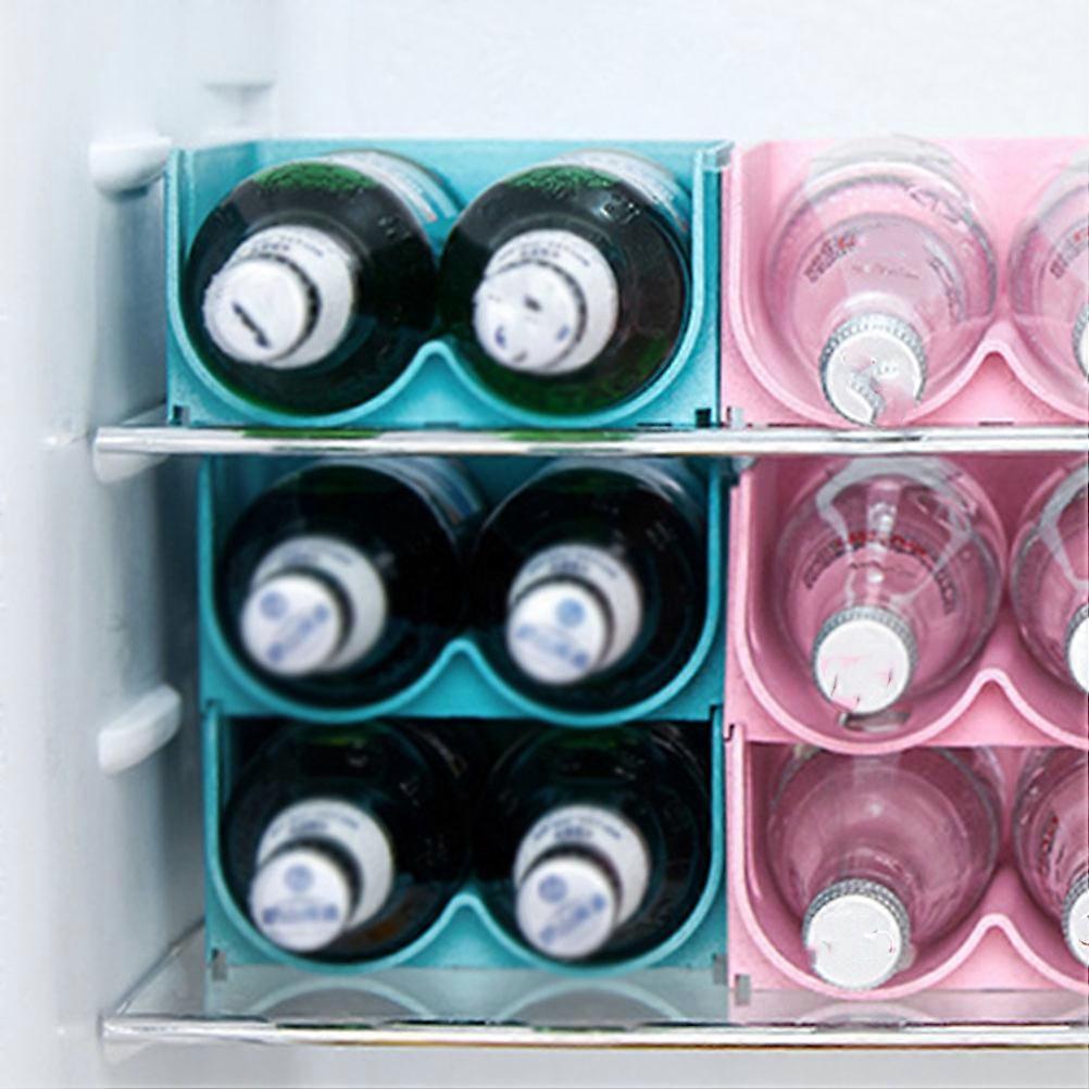 Ice Box Refrigerator Storage Rack for Food Storage 4Pcs Stackable Holders