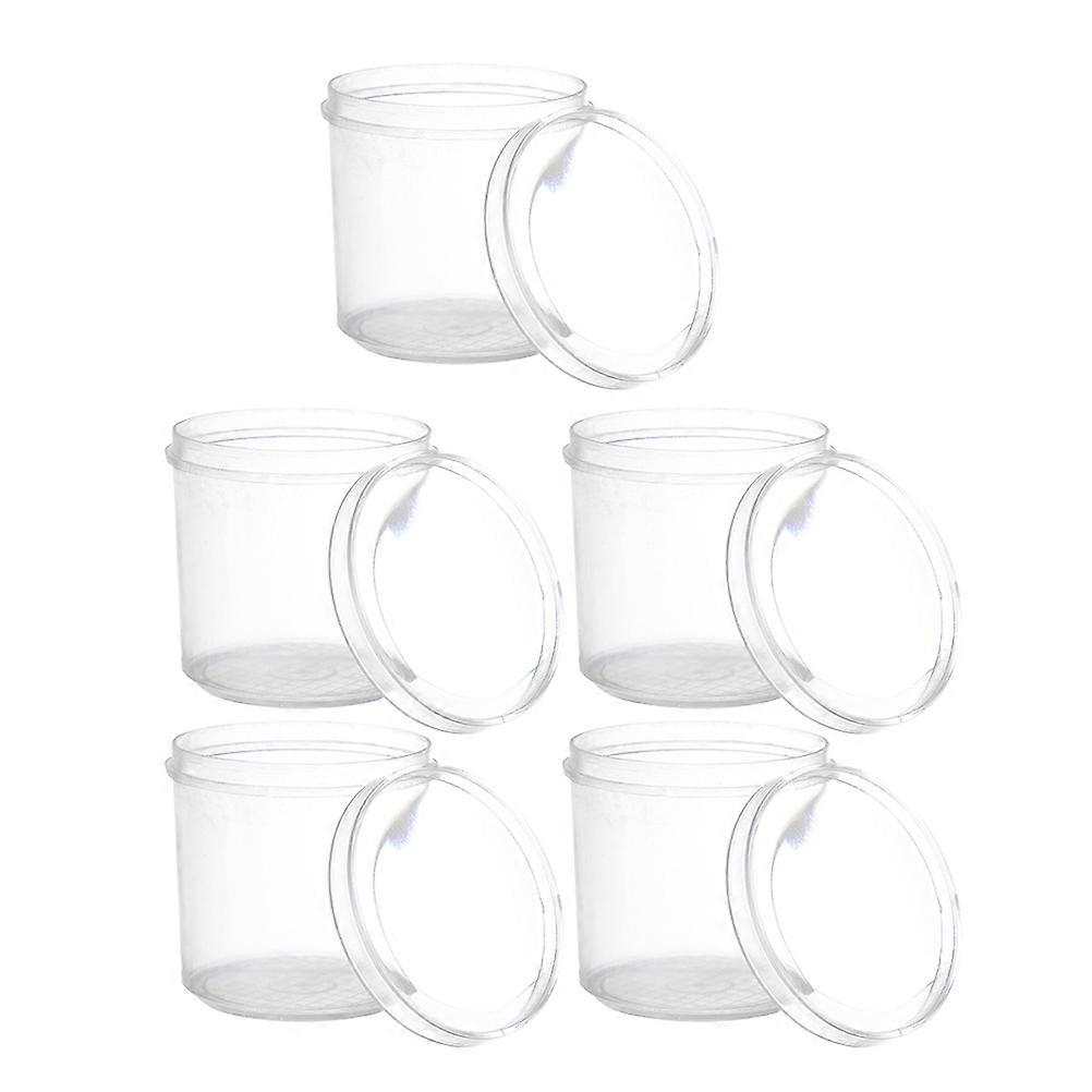 5Pcs Kids Microscope Observation Container For Training Institution University Use Transparent Plastic