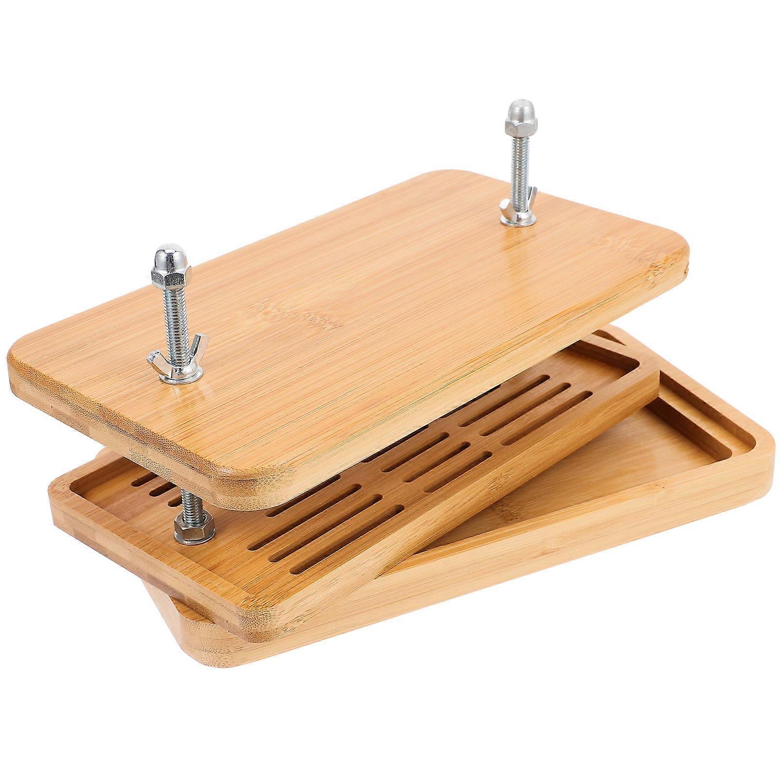 Bamboo Tofu Maker for Pressing Efficient Kitchen Tool
