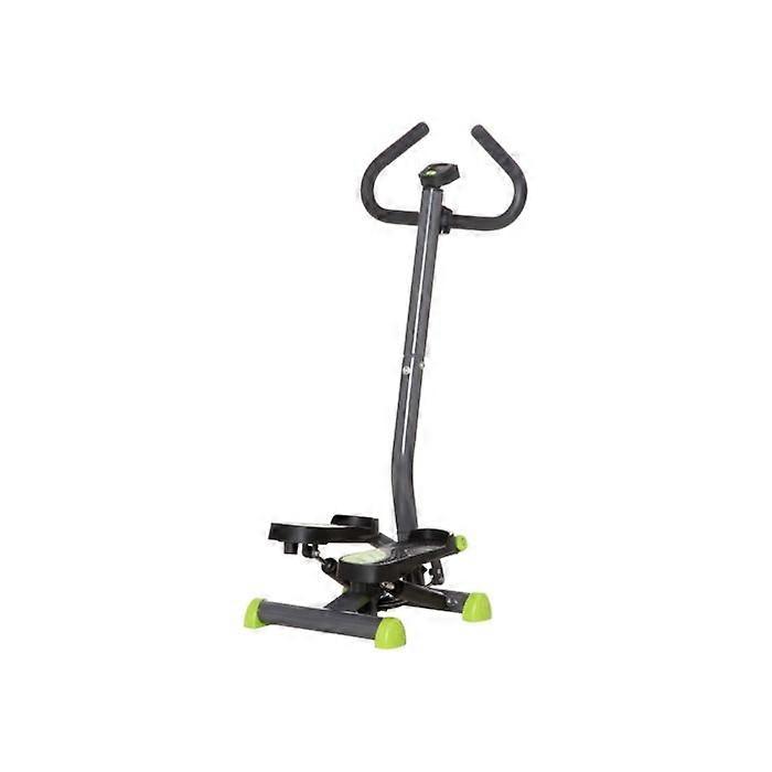 HOMCOM Twister Stepper, Step Machine with Adjustable Resistance, LCD Screen - Grey