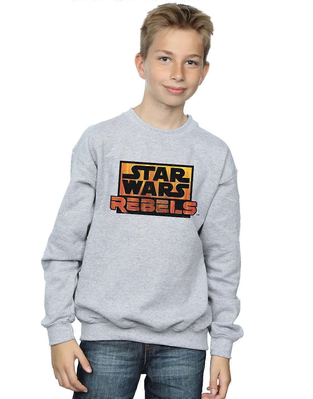 Star Wars Boys Rebels Logo Sweatshirt