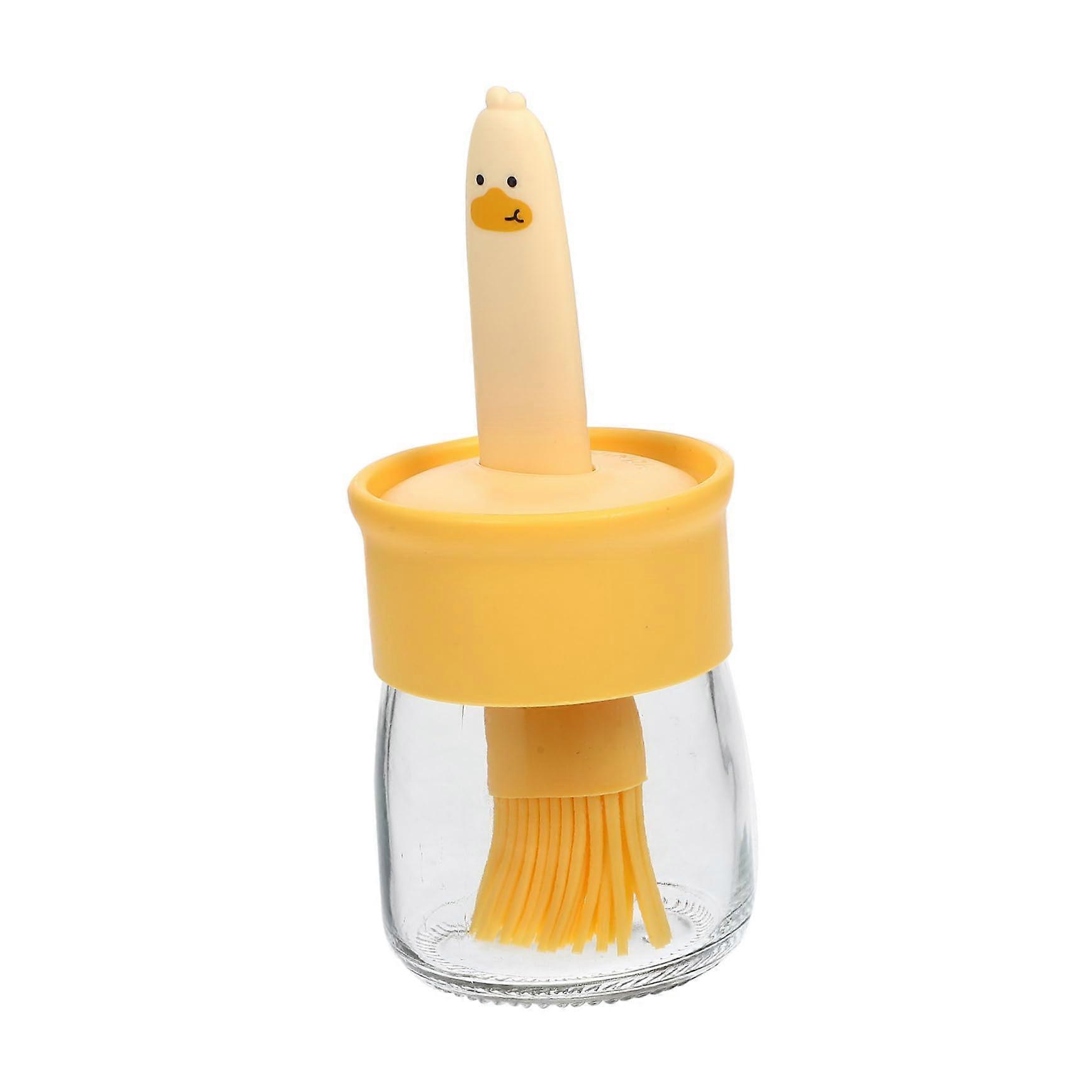 Silicone Basting Brush Oil Bottle for Cooking and Grilling  Temperature Resistant