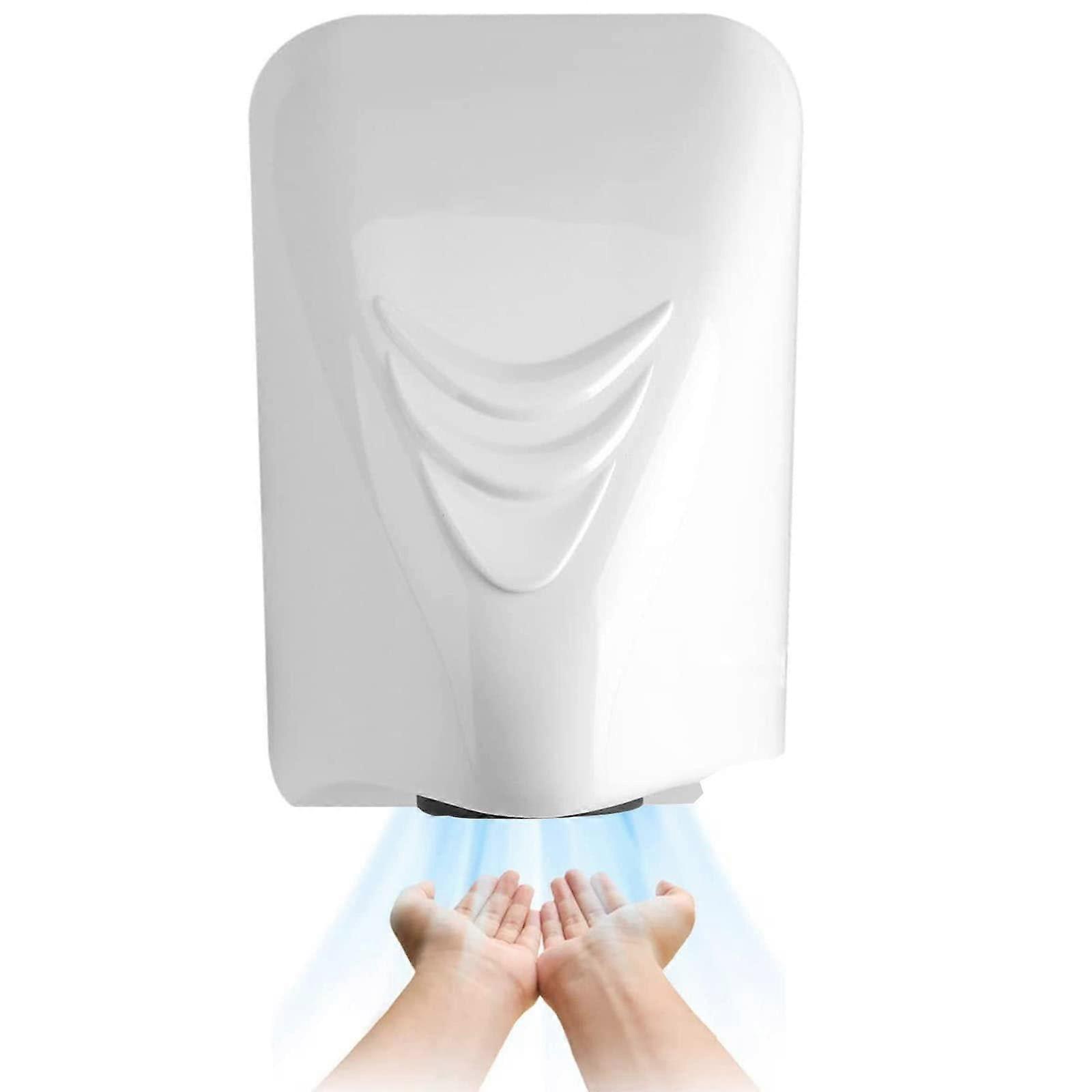 Automatic Hand Dryer Wall Mounted  Speed Drying ABS Hot Air Touch Energy Saving for Bathrooms