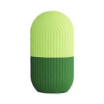 Massageador de rolo de face de gelo, rolo de cubo de gelo para o rosto, olhos e pescoço naturalmente condicionamento e cuidados com a pele, bolsas de olho De-Puff B