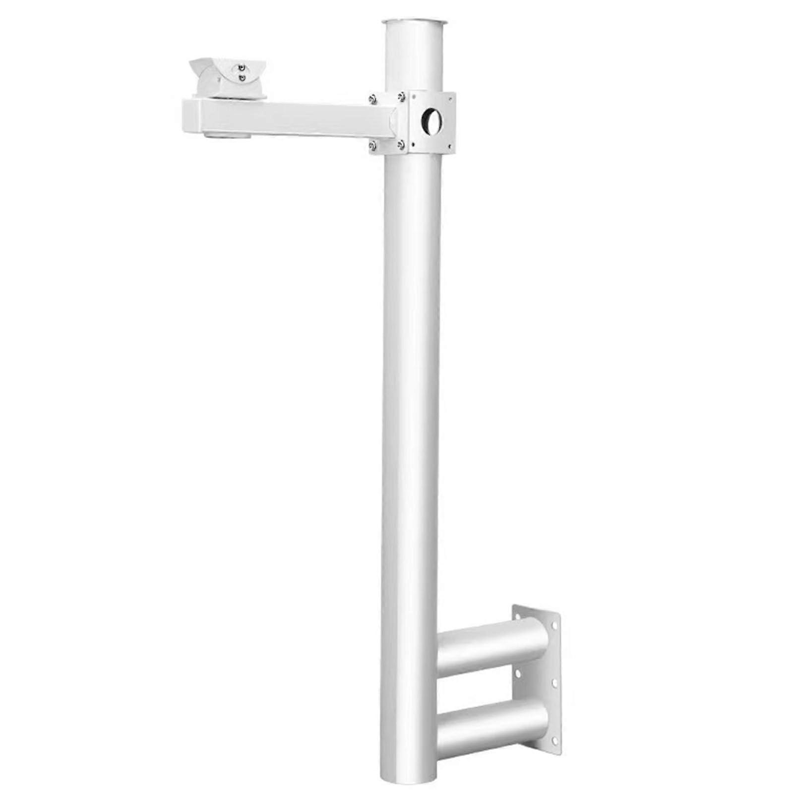 Security Camera Mount Bracket with WeatherResistant Coating, Outdoor CCTV Pole and Wall Support