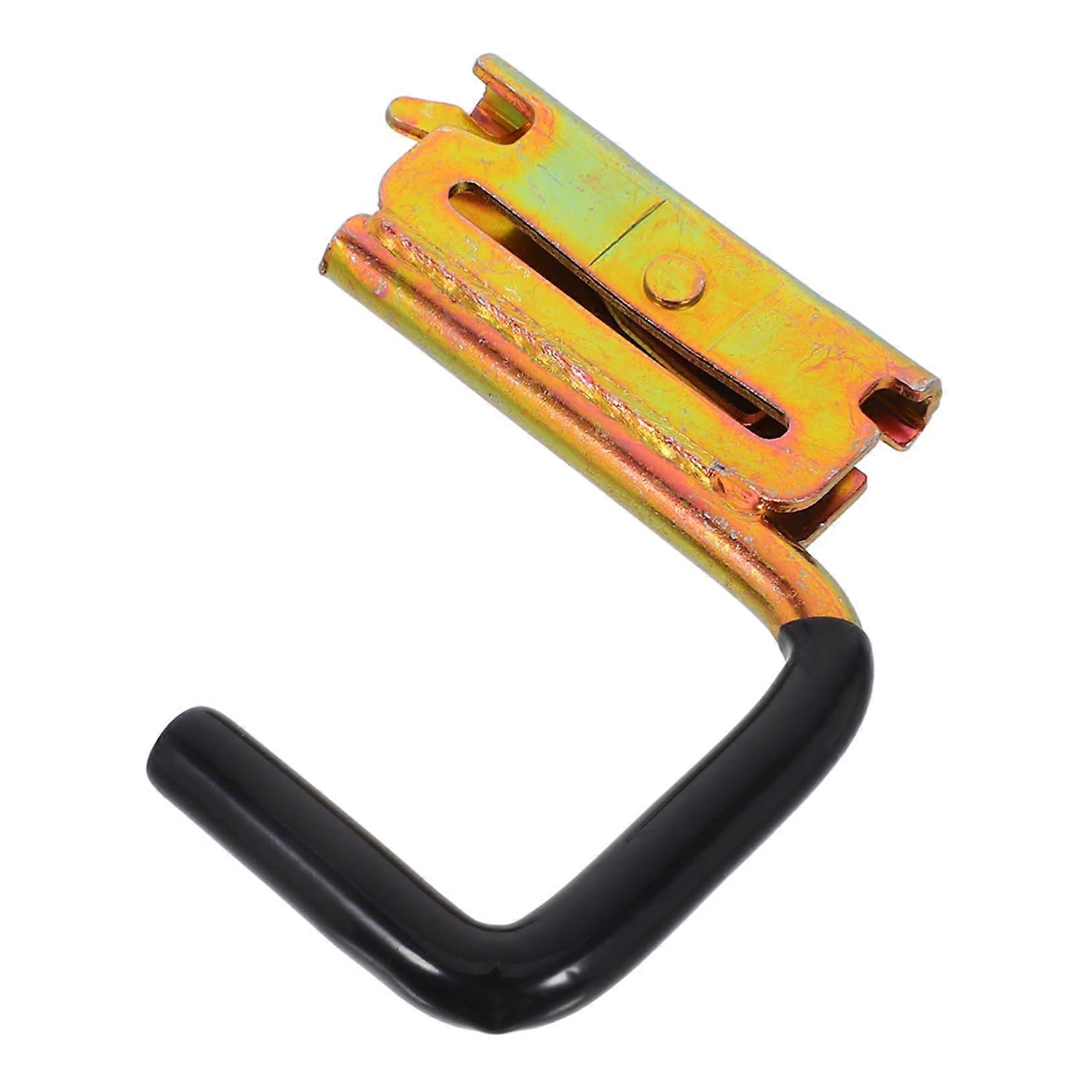 Heavy Duty E Track Hook with Shock Absorbing Design for Cargo Security in Trucks Trailers Garages