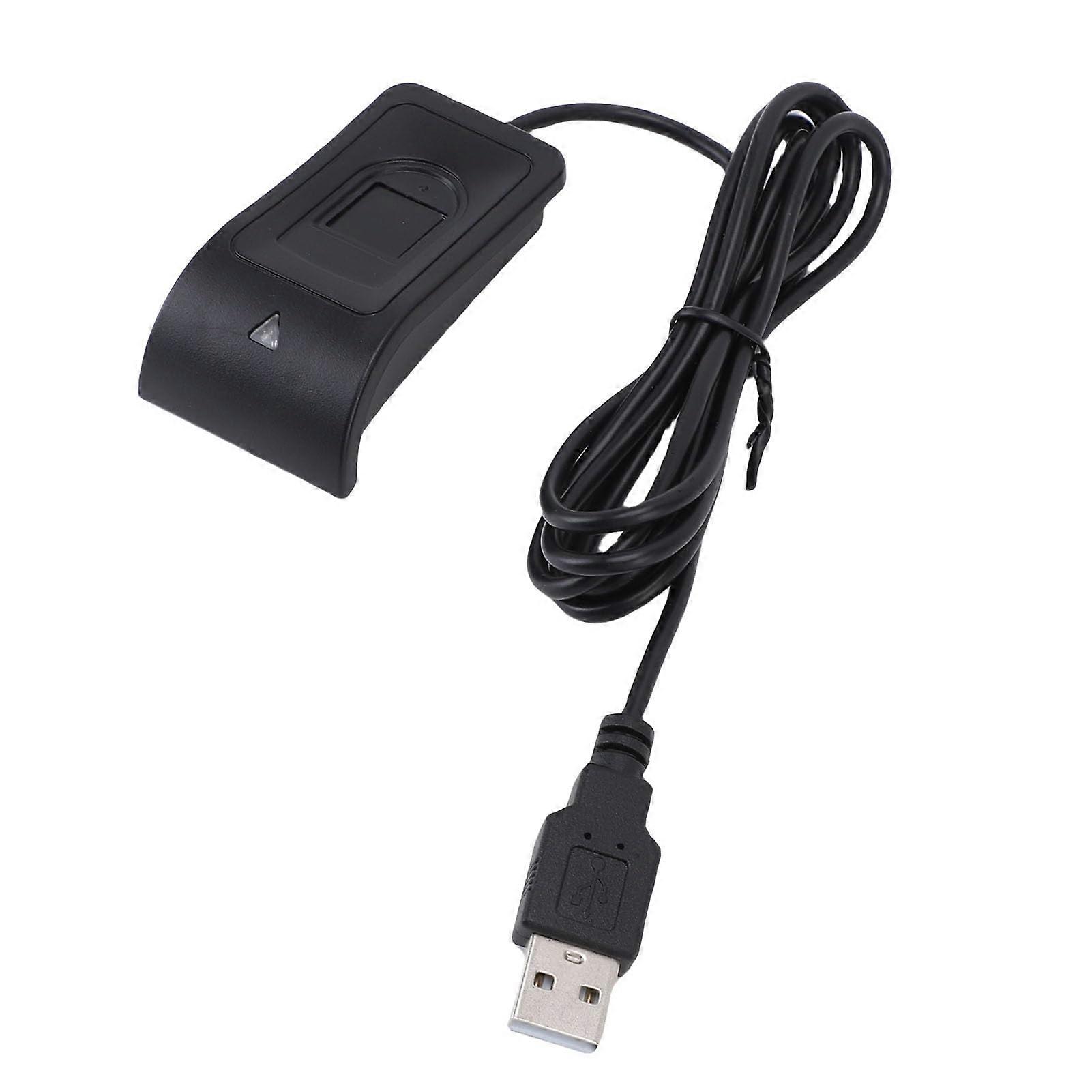 USB Fingerprint Reader with 360° Recognition for Windows 10/11, Fast Biometric Login and Encryption